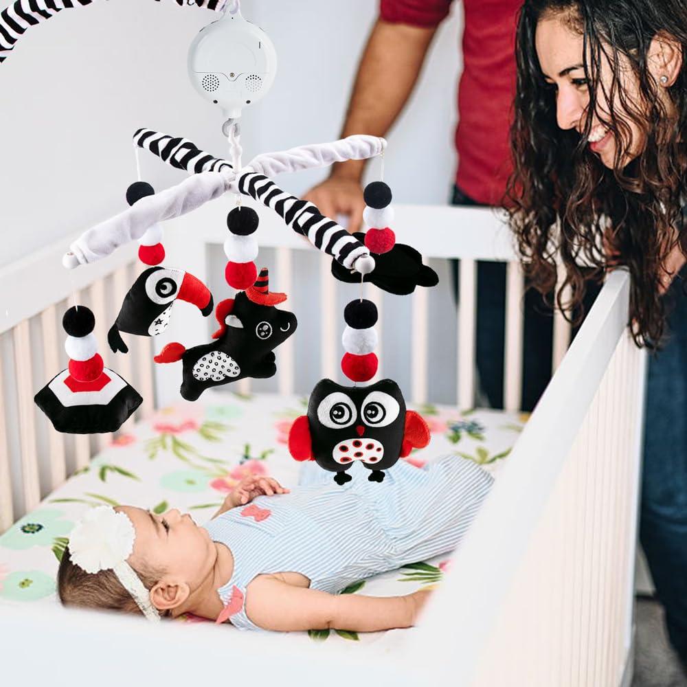Móvil de Cuna para Bebés teytoy HJC10130TT63 Blanco y Negro