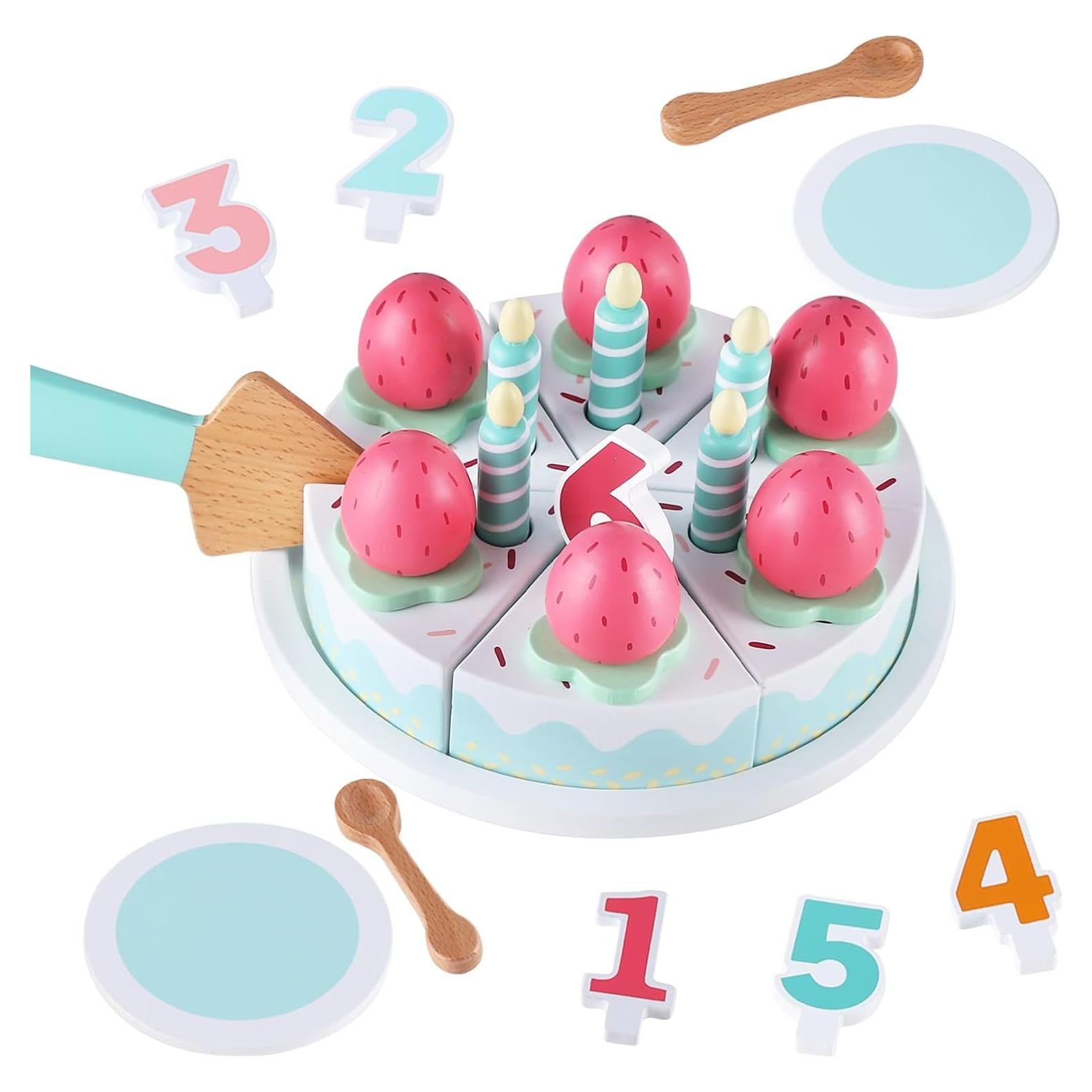 Juego de Cafetera de Madera Zhejiang - 18 Piezas para Niños