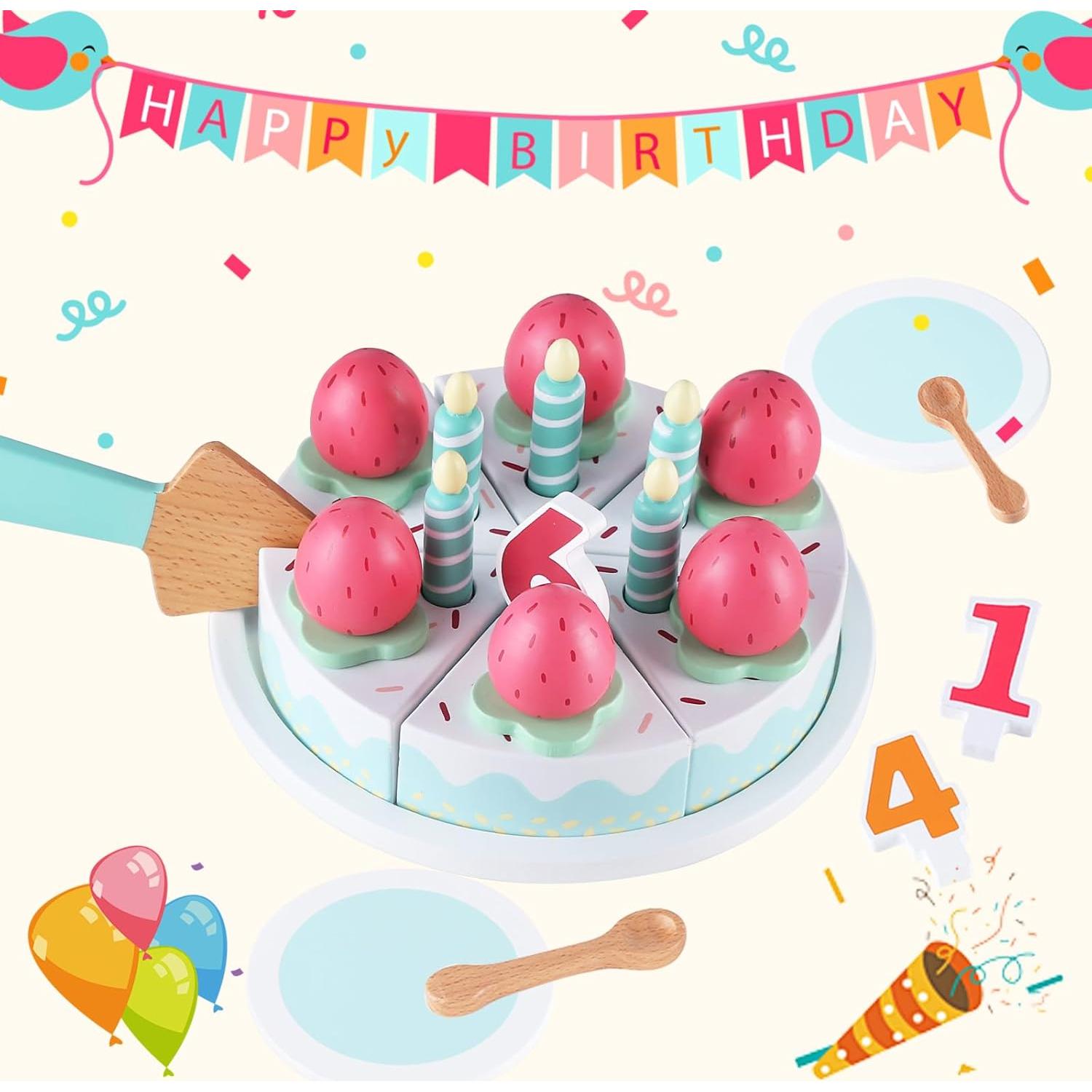 Juego de Cafetera de Madera Zhejiang - 18 Piezas para Niños