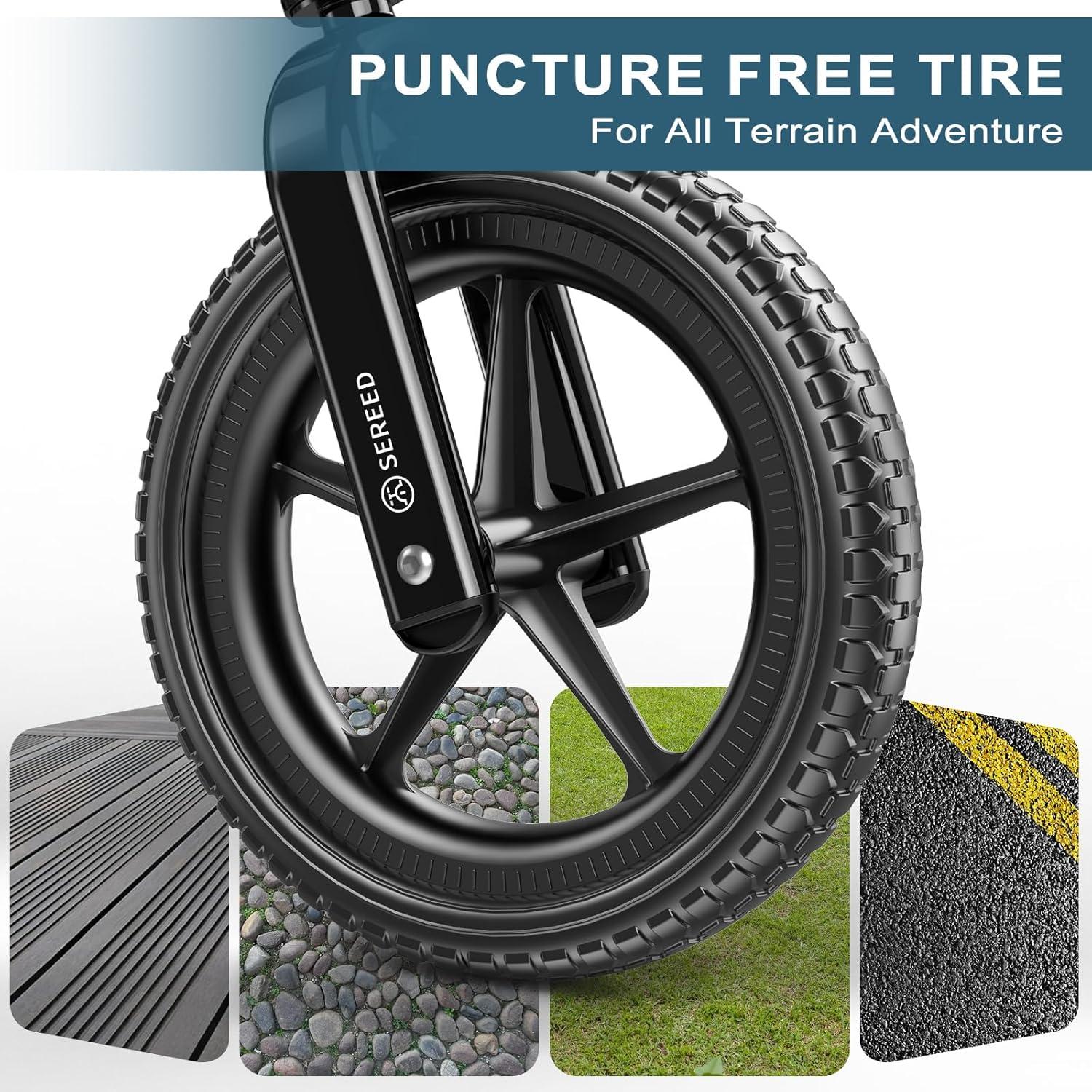 Bicicleta de Equilibrio SEREED para Niños 2-5 Años Ajustable