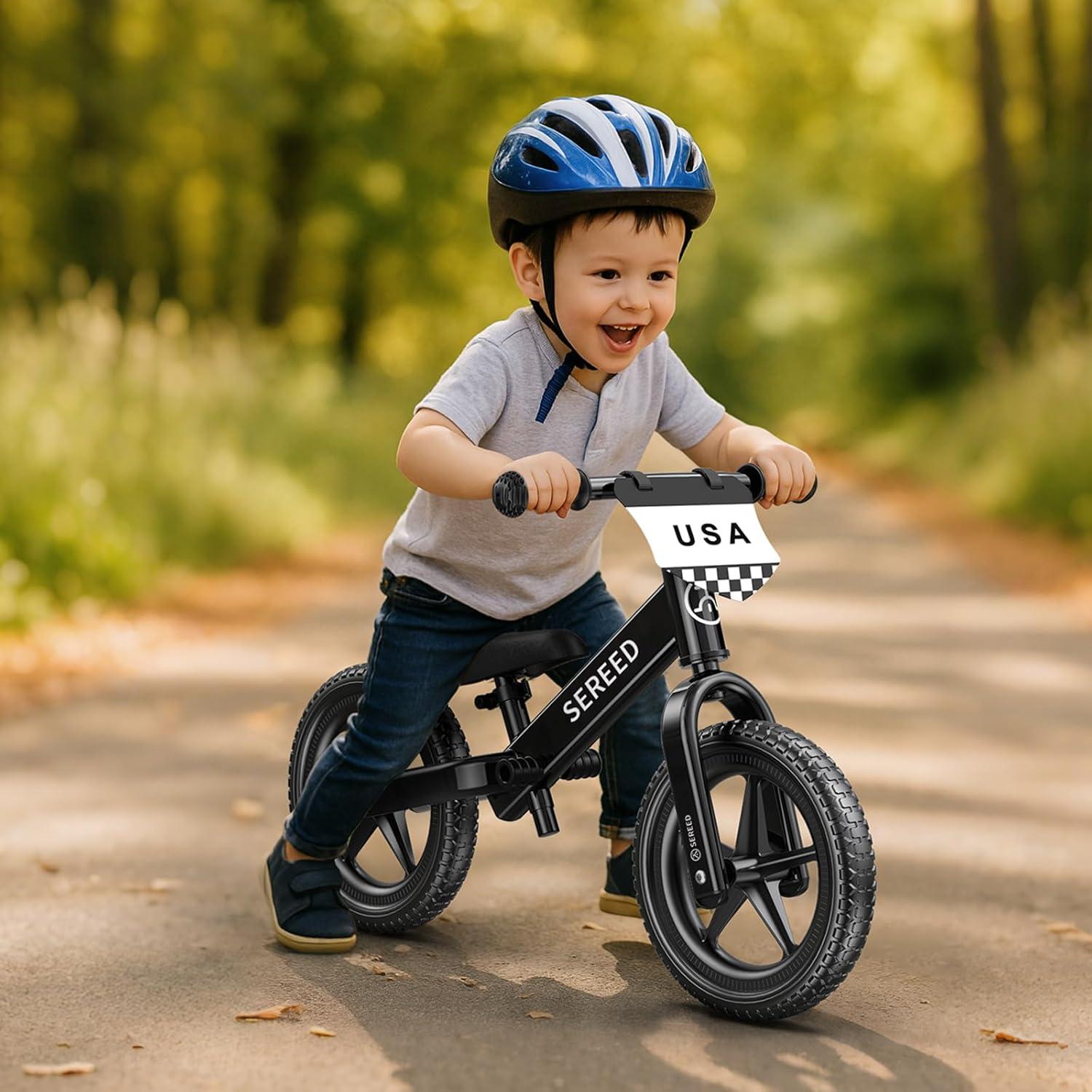 Bicicleta de Equilibrio SEREED para Niños 2-5 Años Ajustable