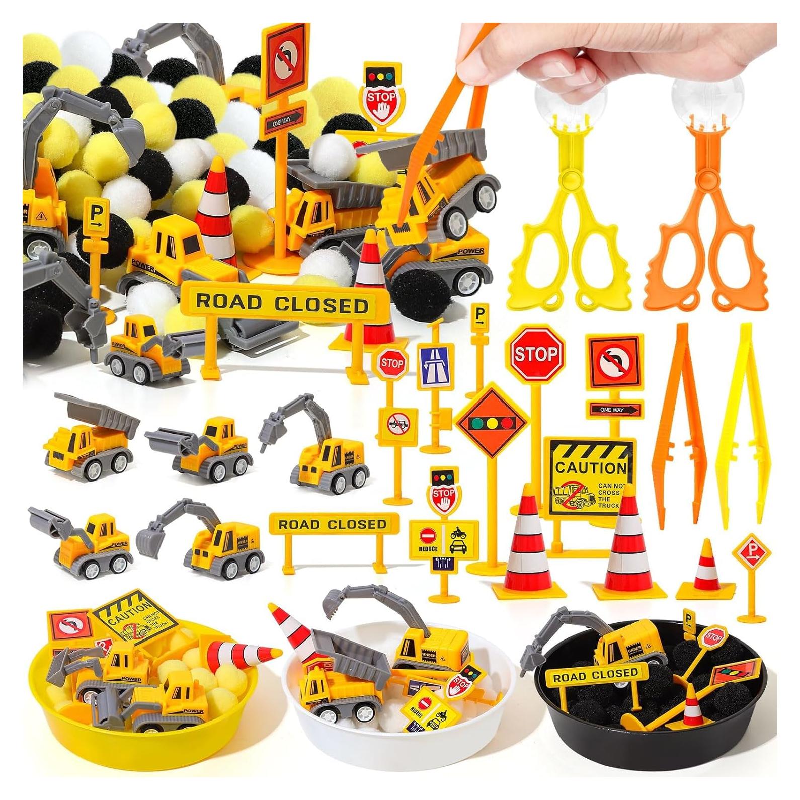 128 Piezas Juguetes Sensoriales de Construcción Viprest