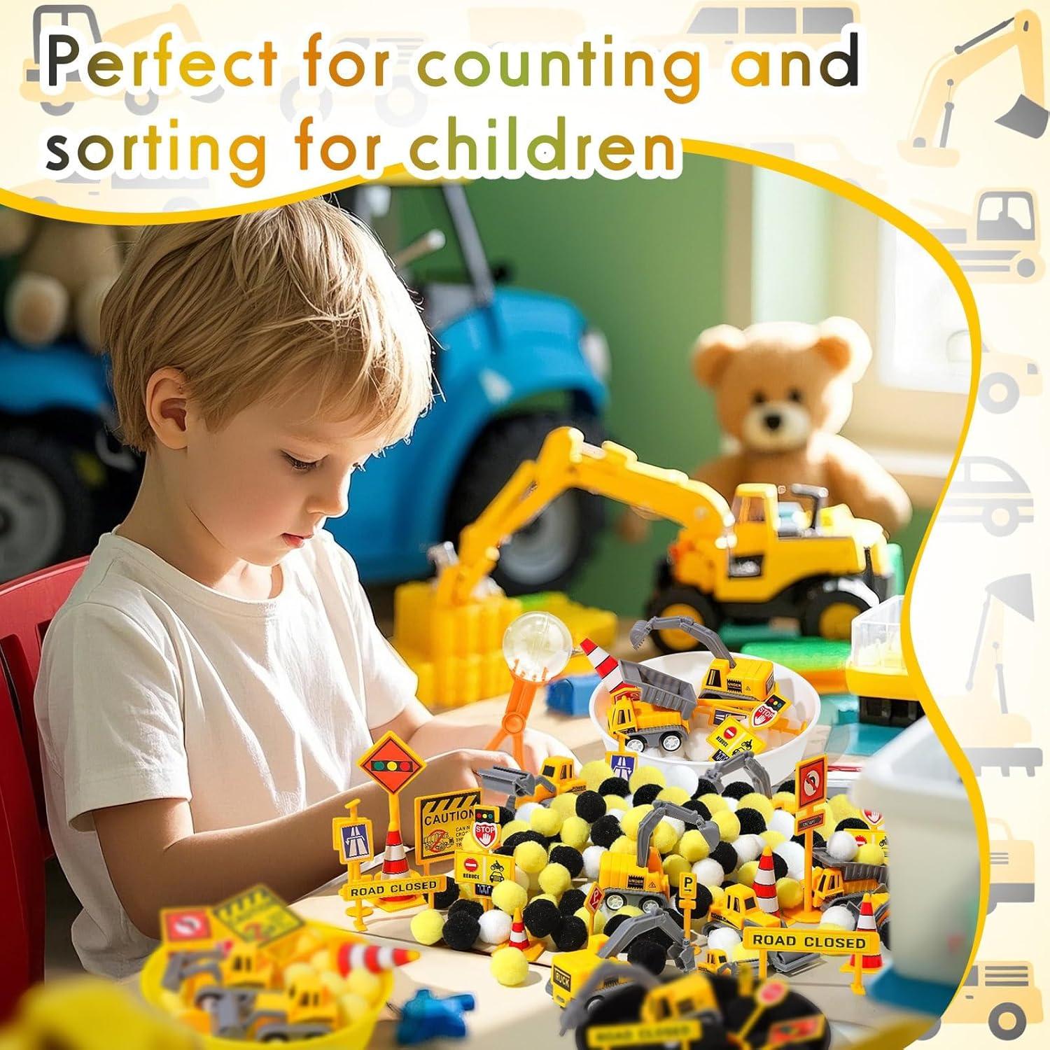 128 Piezas Juguetes Sensoriales de Construcción Viprest