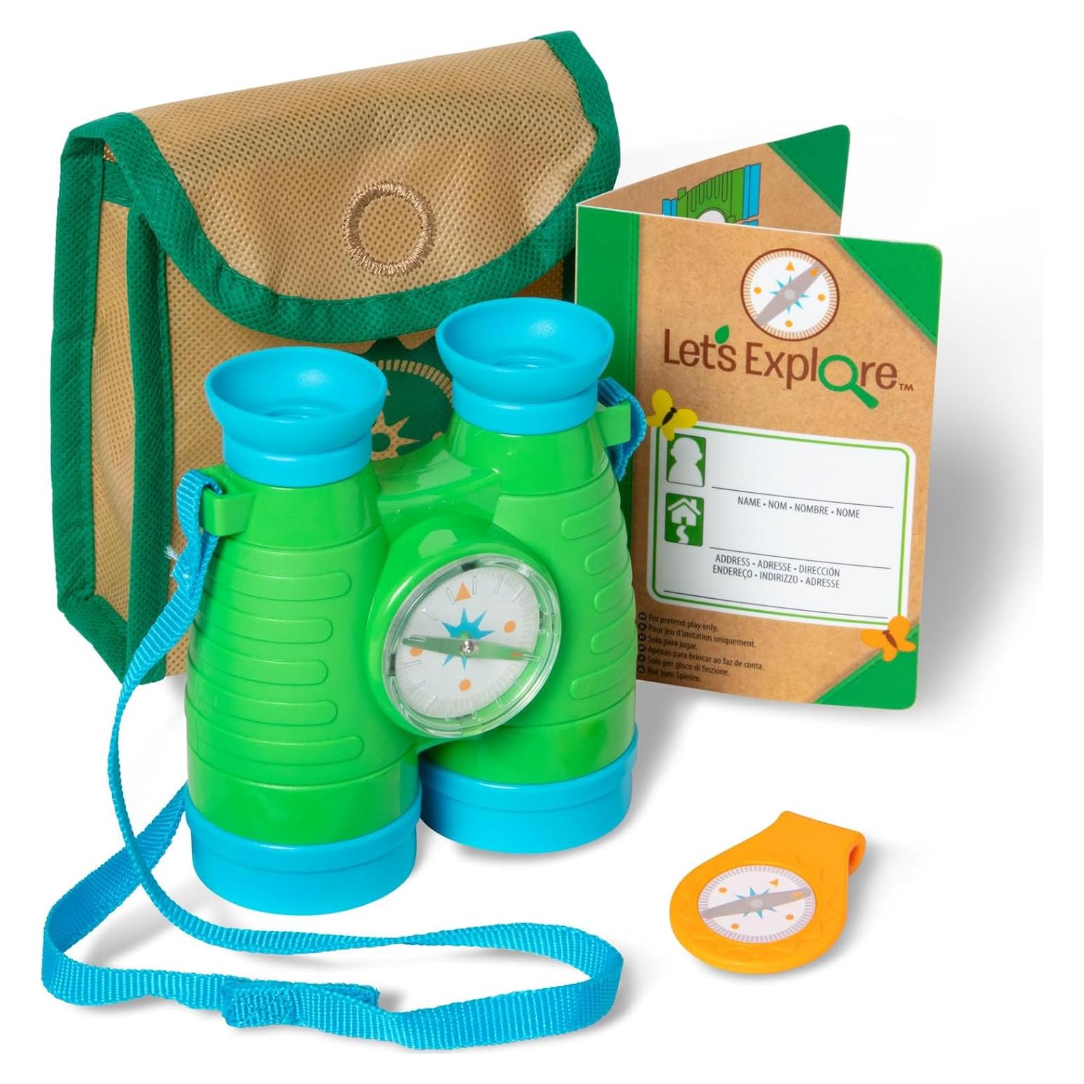 Binoculares y Brújula Melissa & Doug Vamos a Explorar