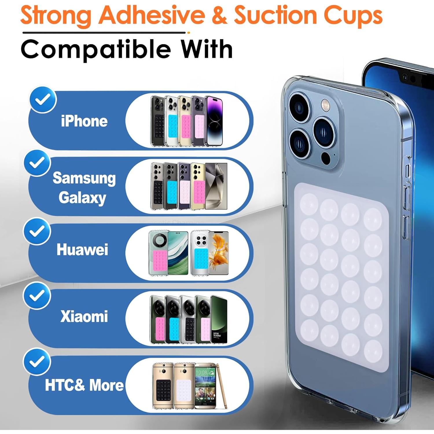 Soporte de teléfono con succión Aview 2Pcs antideslizante