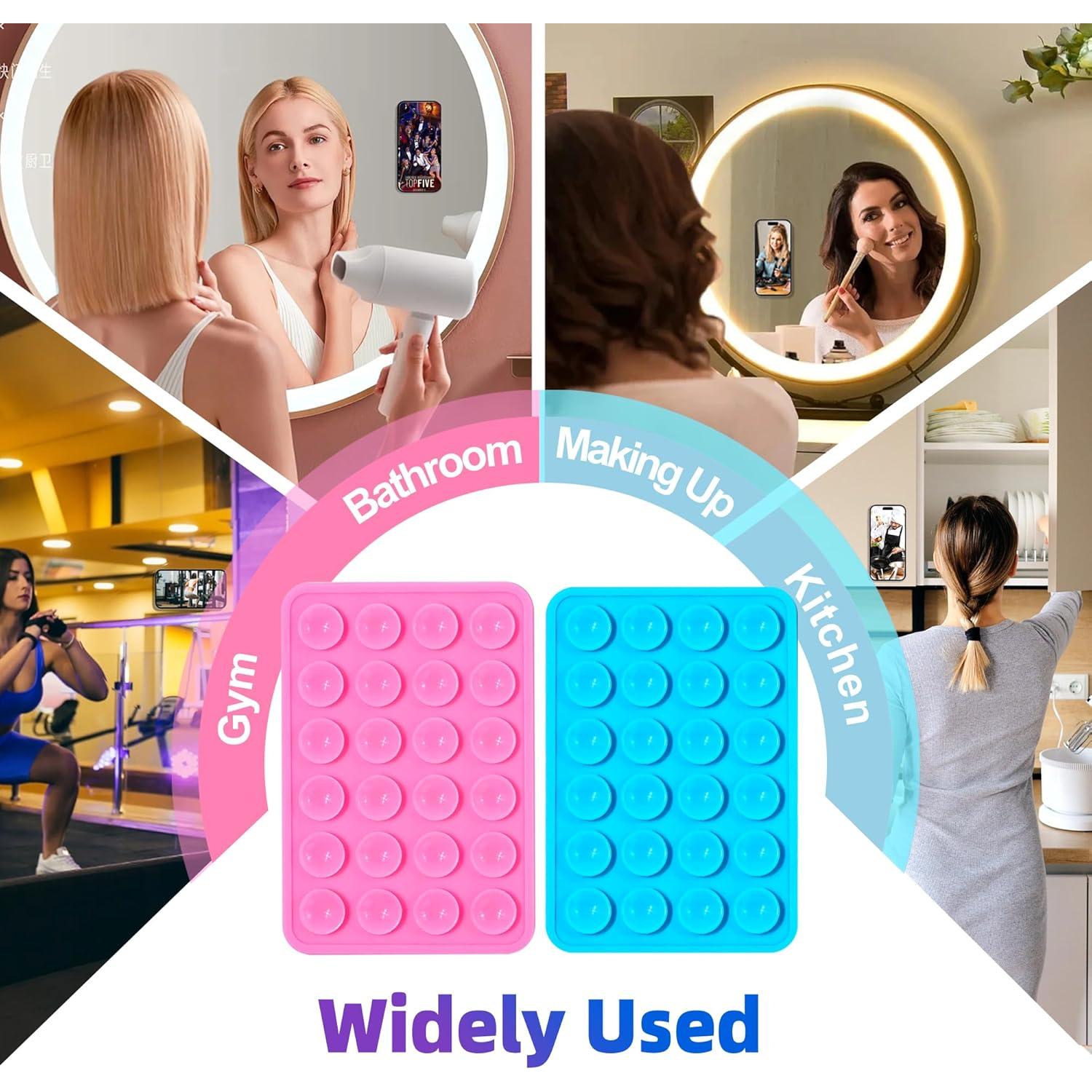 Soporte de teléfono con succión Aview 2Pcs antideslizante