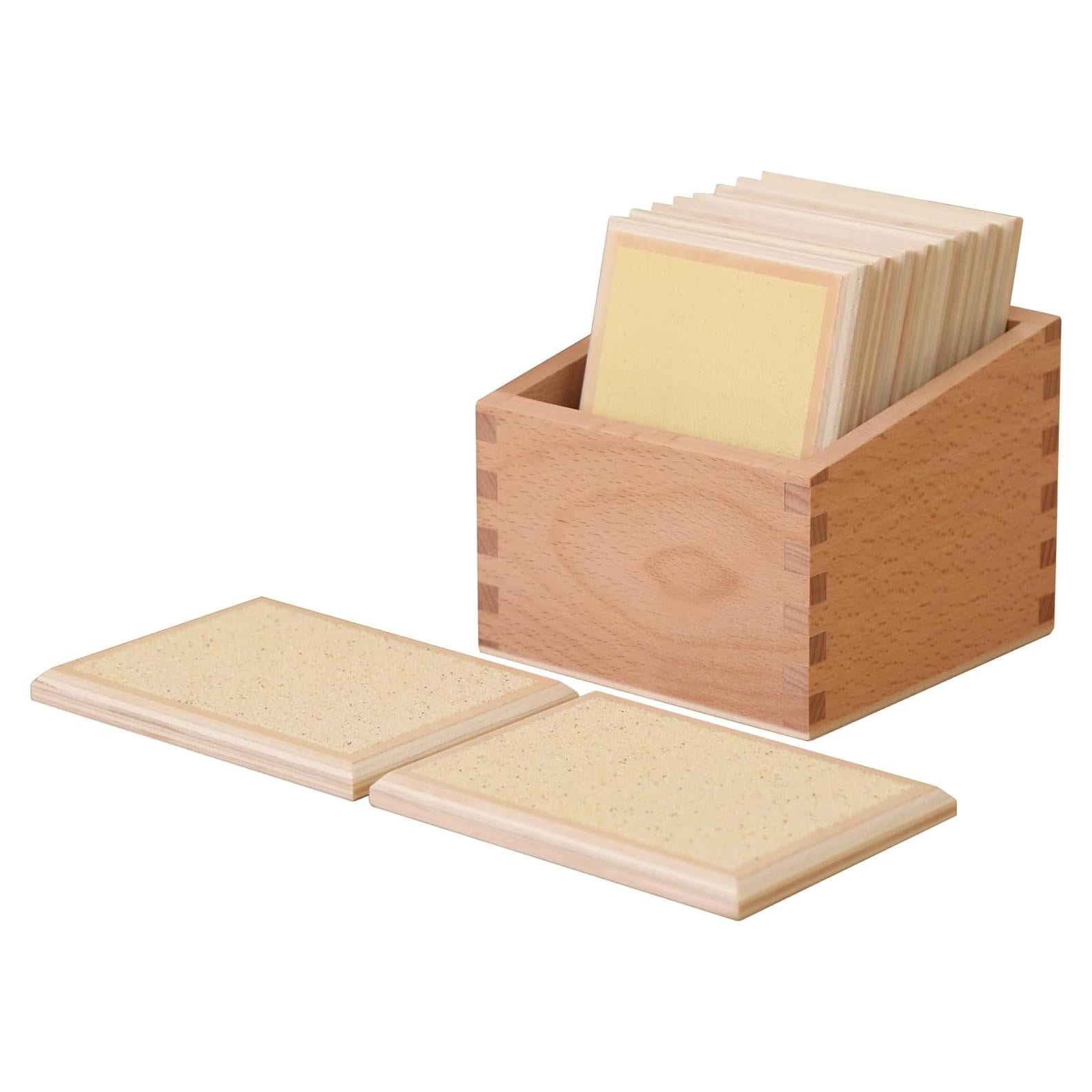 Tabletas de Gradación Rugosa Montessori Outlet 3-6 Años