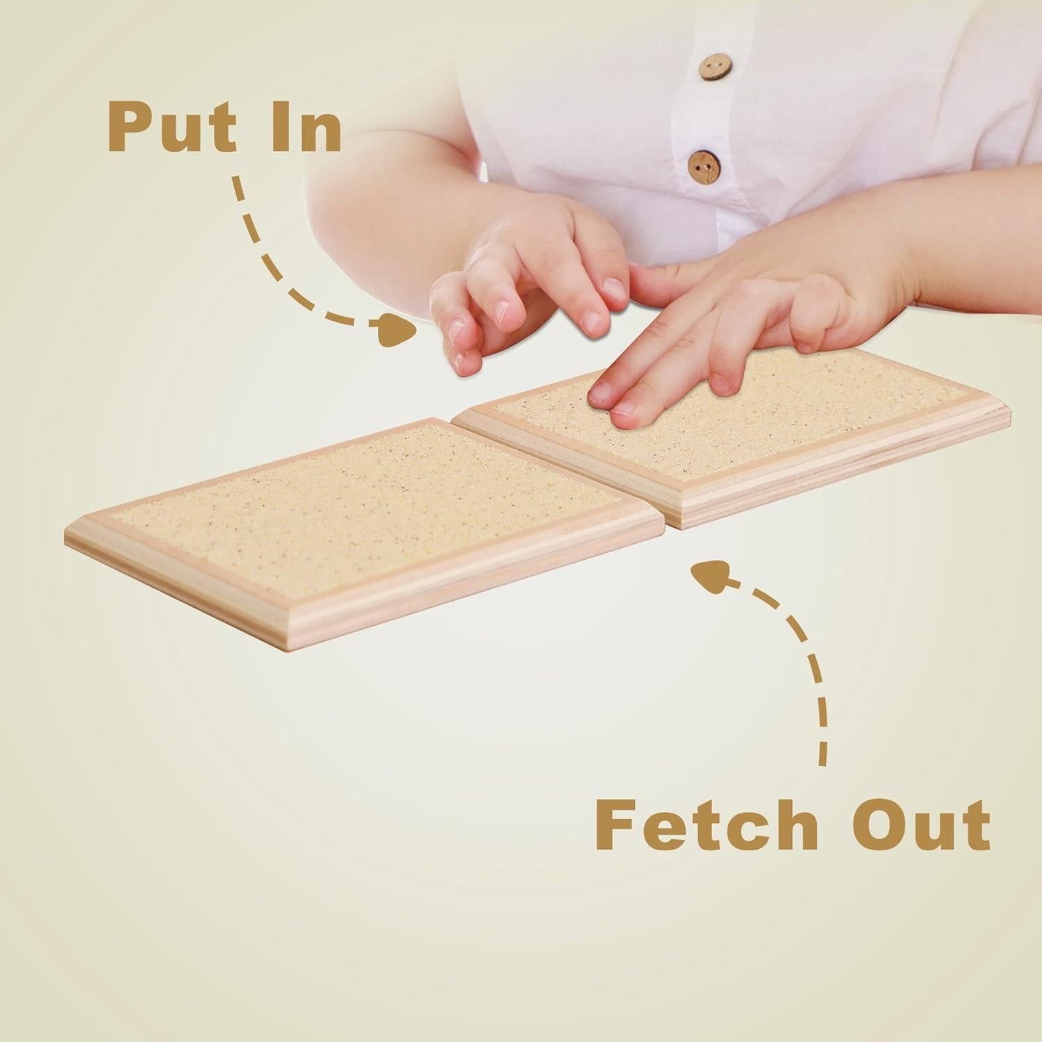 Tabletas de Gradación Rugosa Montessori Outlet 3-6 Años