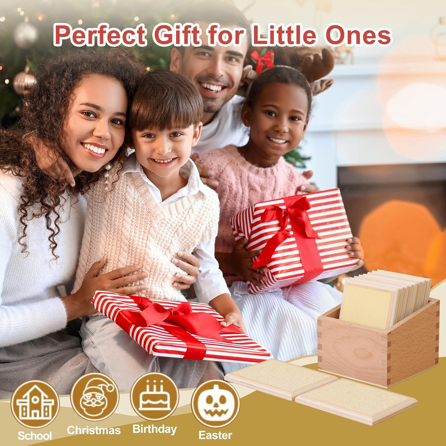 Tabletas de Gradación Rugosa Montessori Outlet 3-6 Años