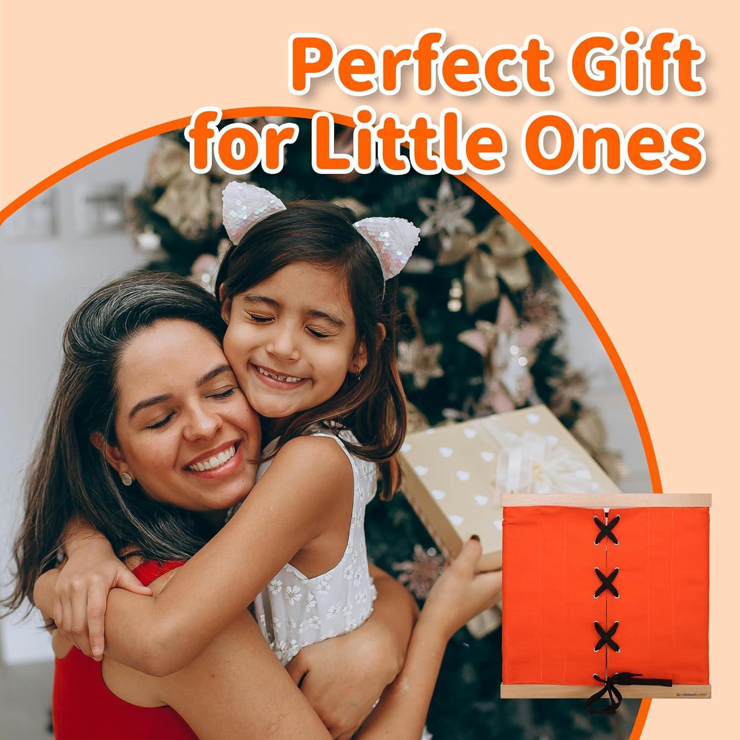 Marco de Enhebrado Montessori Outlet para Niños 3-6 Años