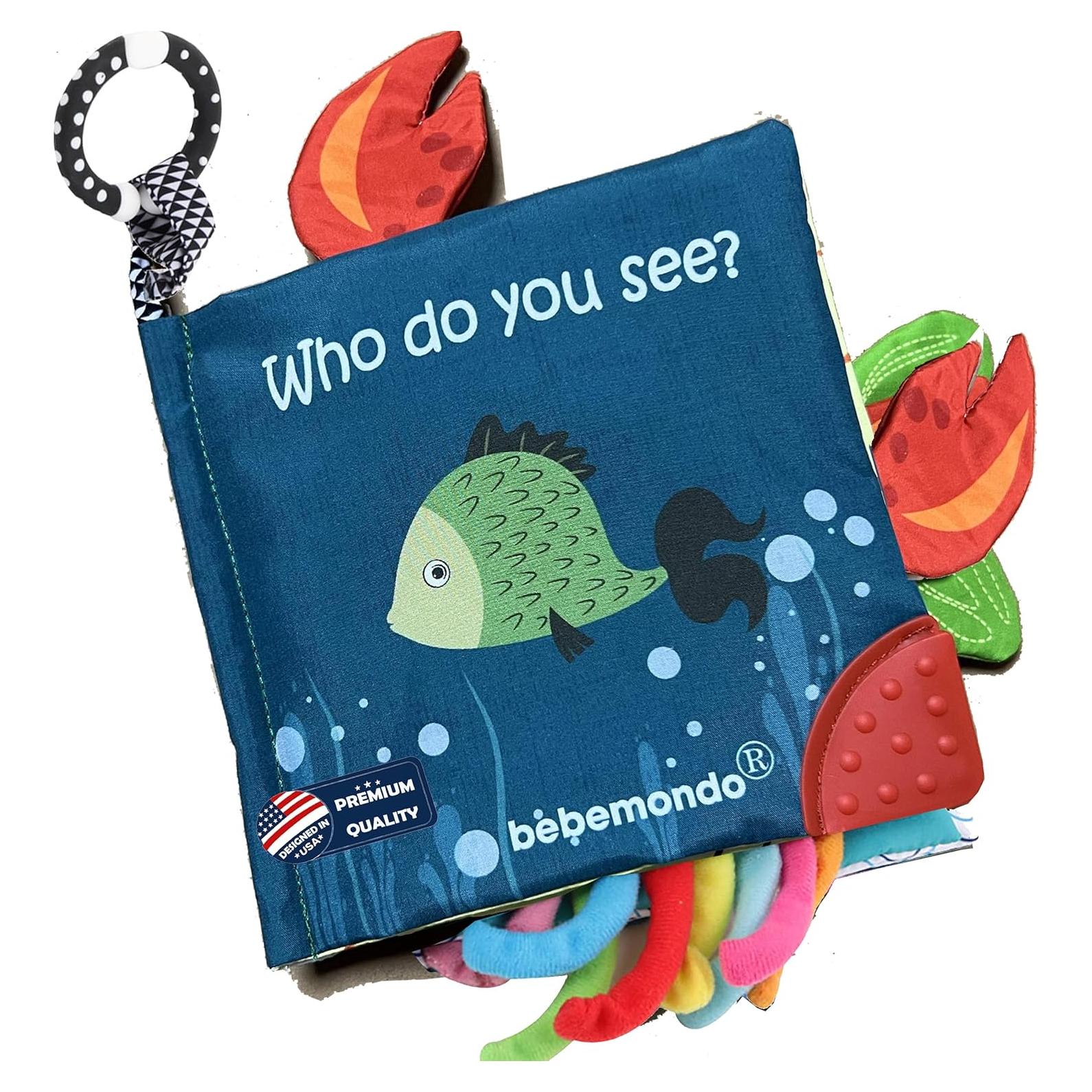 Libro de Tela para Bebés Bebe Mondo - Actividad Interactiva