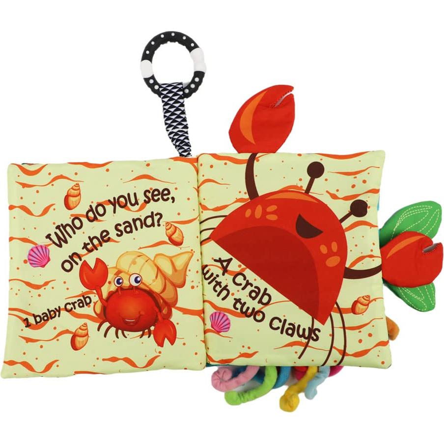 Libro de Tela para Bebés Bebe Mondo - Actividad Interactiva