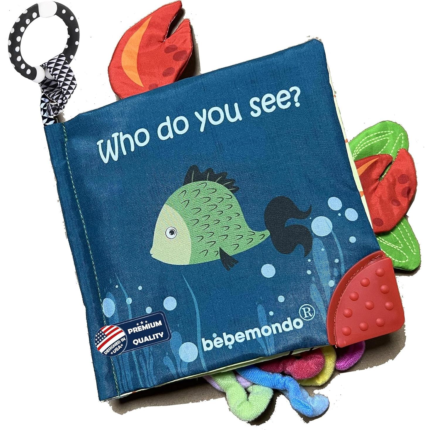 Libro de Tela para Bebés Bebe Mondo - Actividad Interactiva