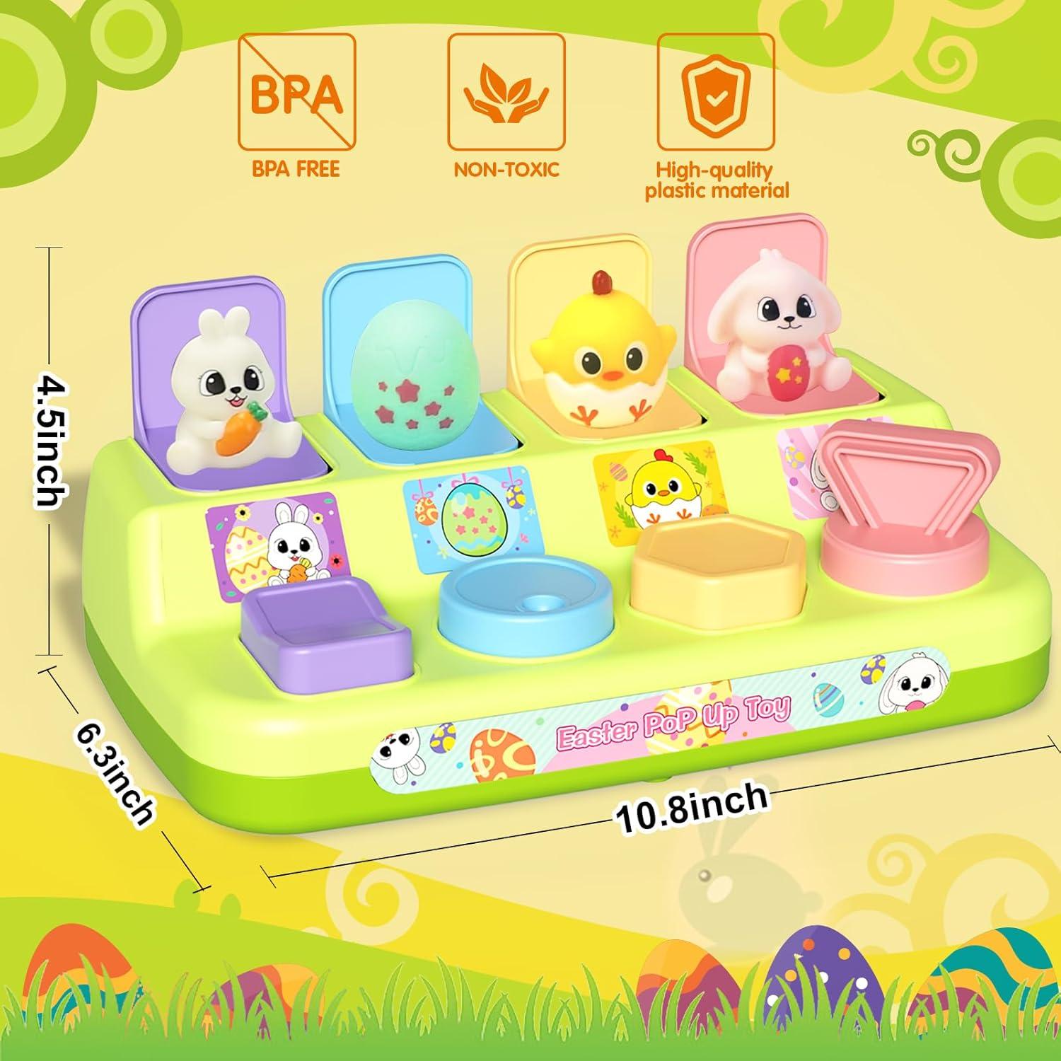 Juguete Interactivo Emergente Letapapa para Bebés 18 Meses