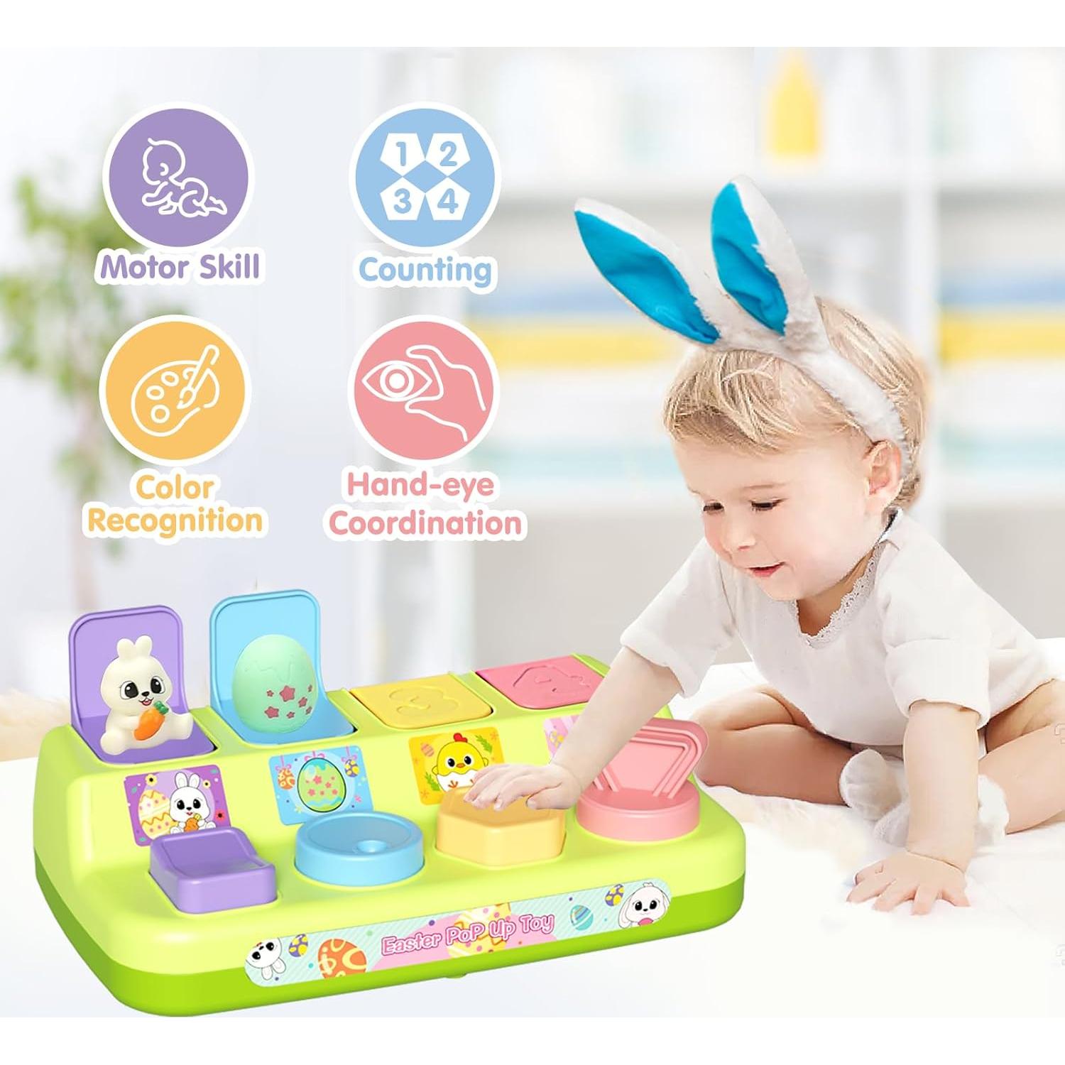 Juguete Interactivo Emergente Letapapa para Bebés 18 Meses