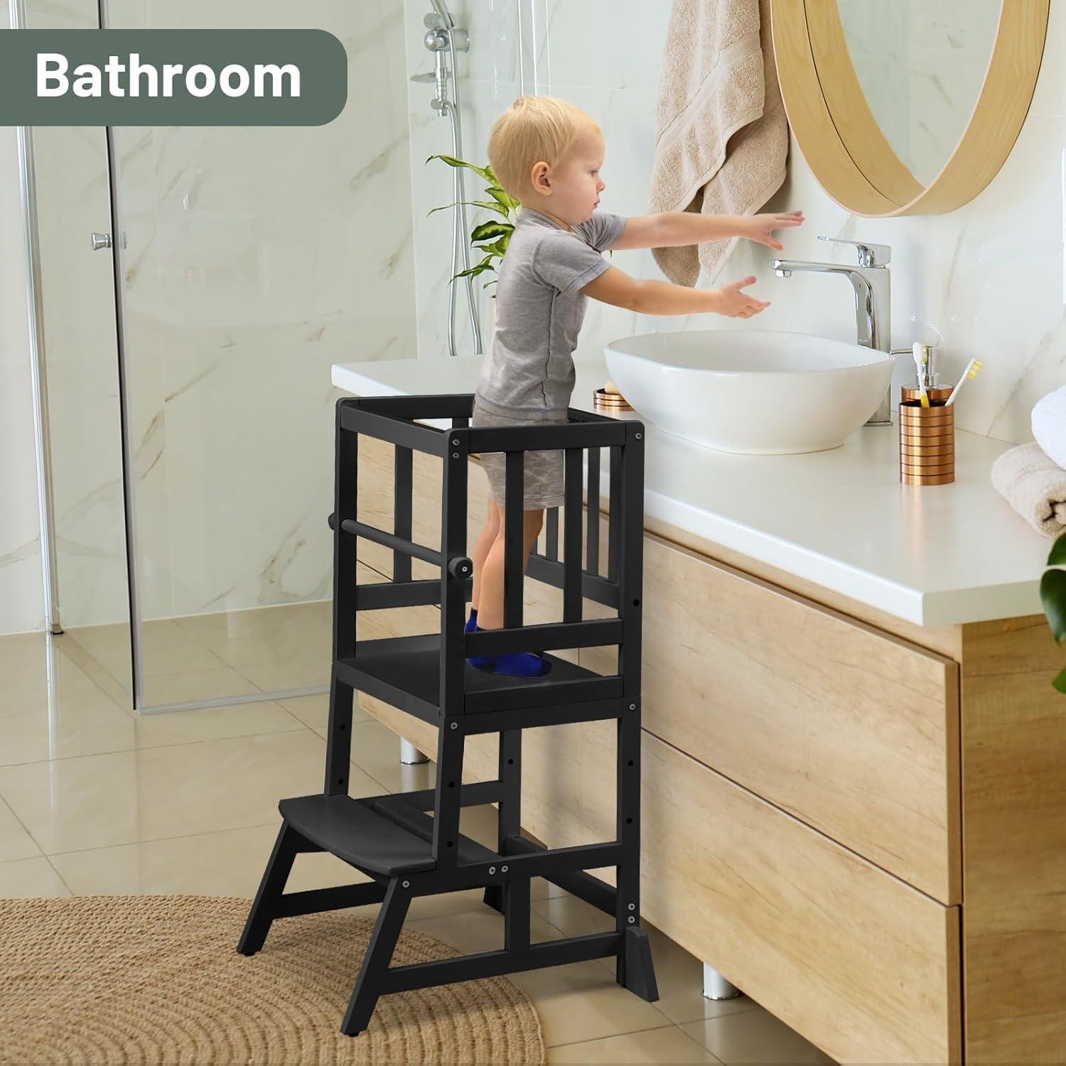 Torre de Aprendizaje Cosyland para Niños - Taburete Ajustable 90 cm