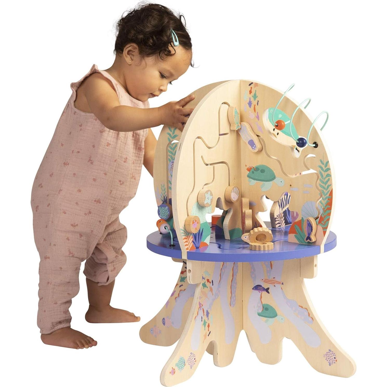 Centro de Actividades de Madera Manhattan Toy Aventura en el Mar