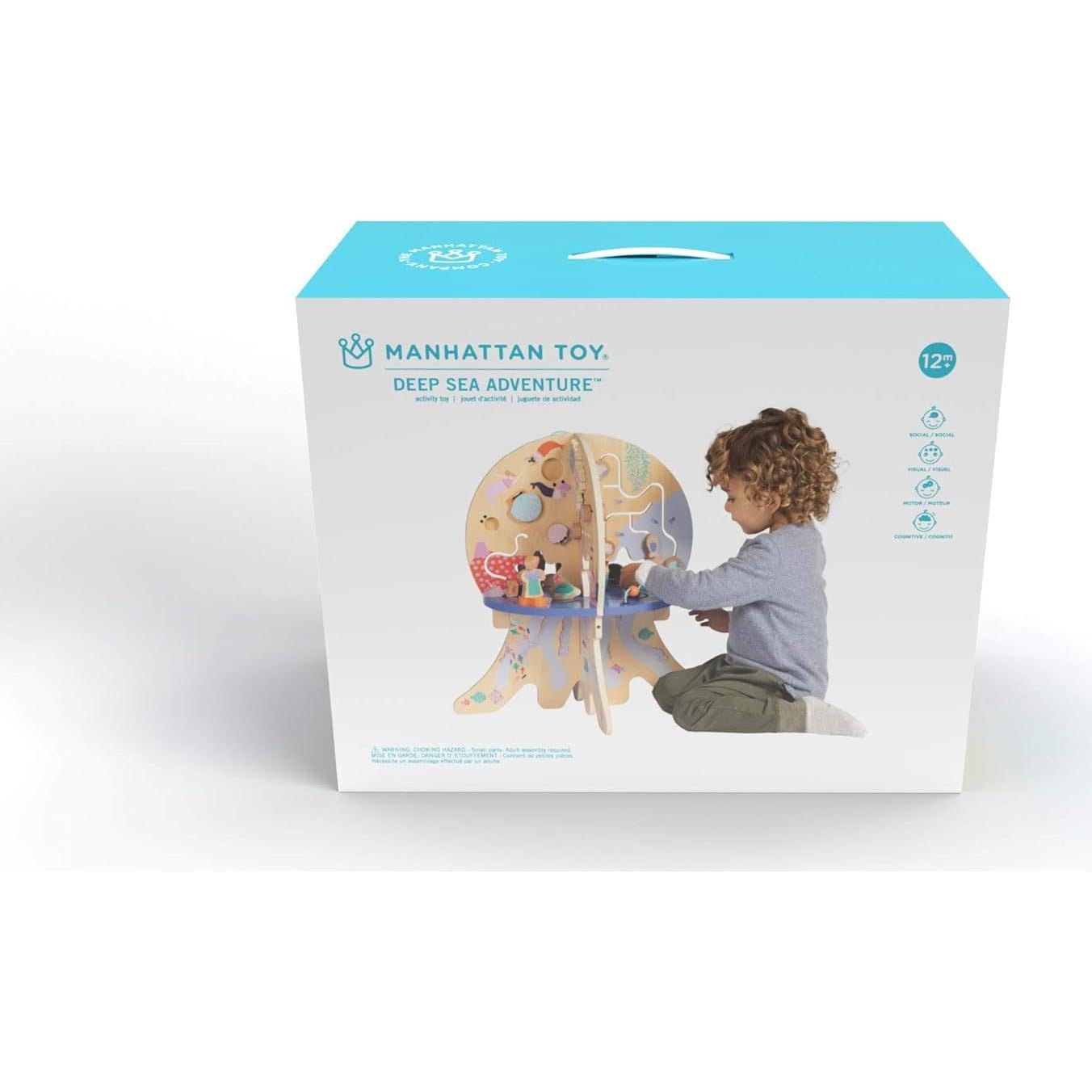 Centro de Actividades de Madera Manhattan Toy Aventura en el Mar