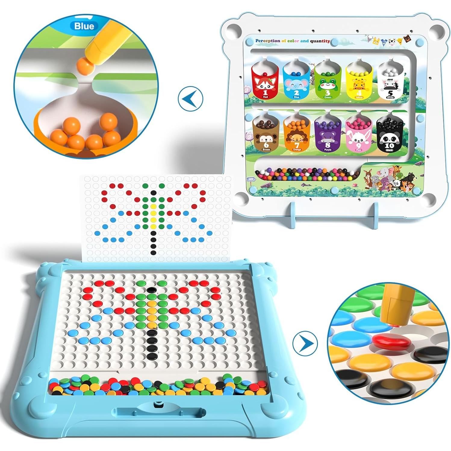 Tablero de Dibujo Magnético 2-en-1 JIA XU para Niños