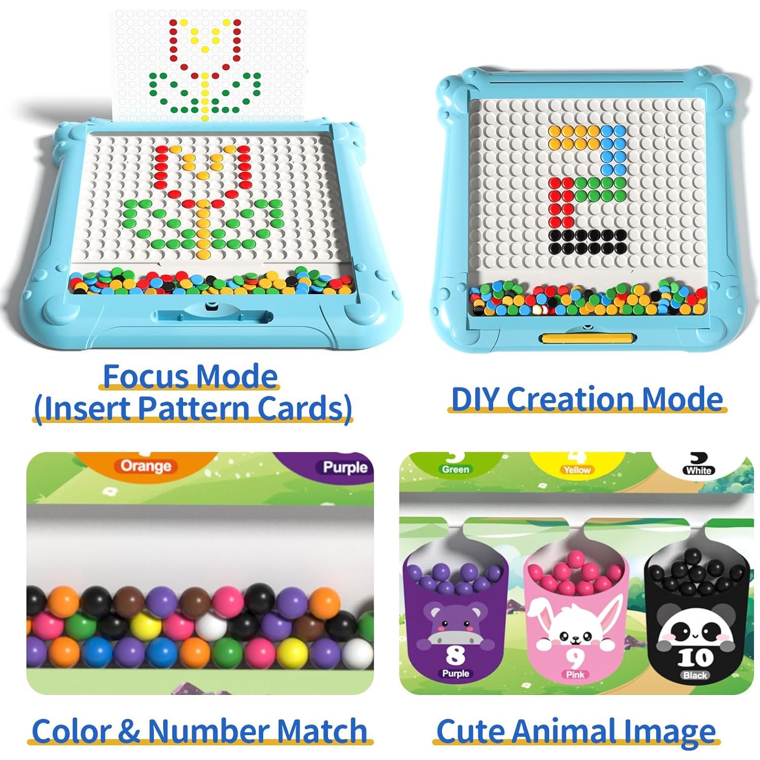 Tablero de Dibujo Magnético 2-en-1 JIA XU para Niños