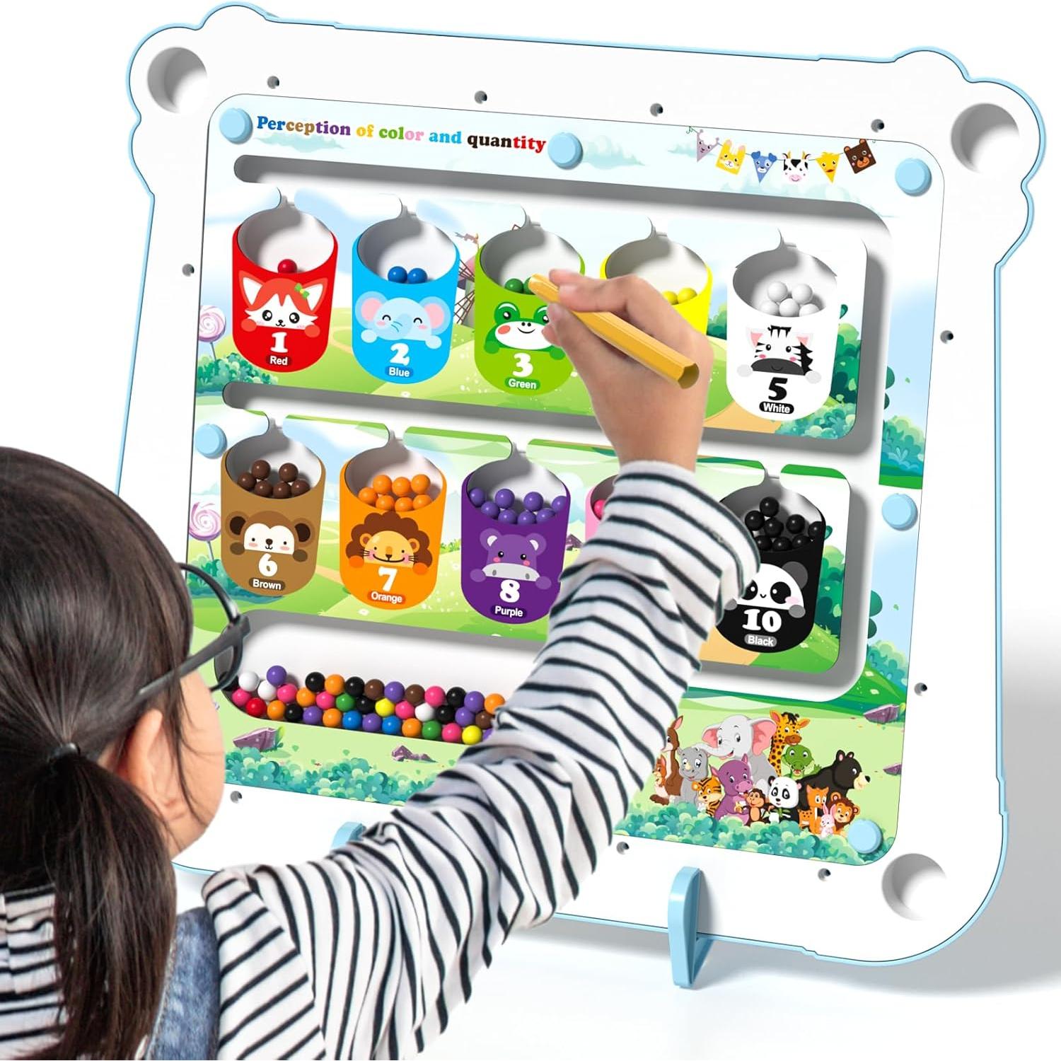 Tablero de Dibujo Magnético 2-en-1 JIA XU para Niños