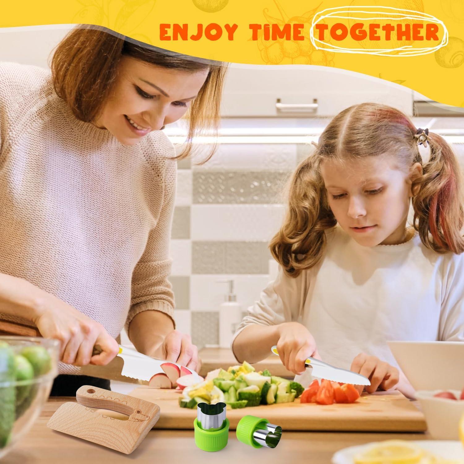 Juego de cuchillos seguros para niños Doiaz 29 piezas