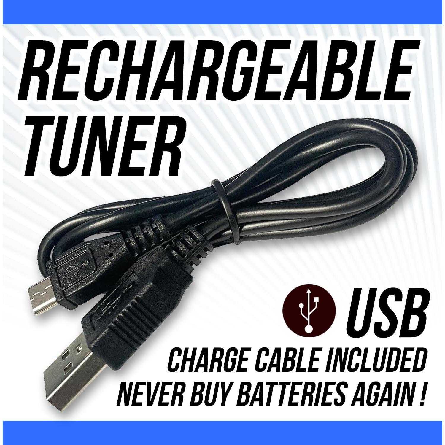 Afinador SNARK AIR-1 Recargable para Guitarra y Bajo