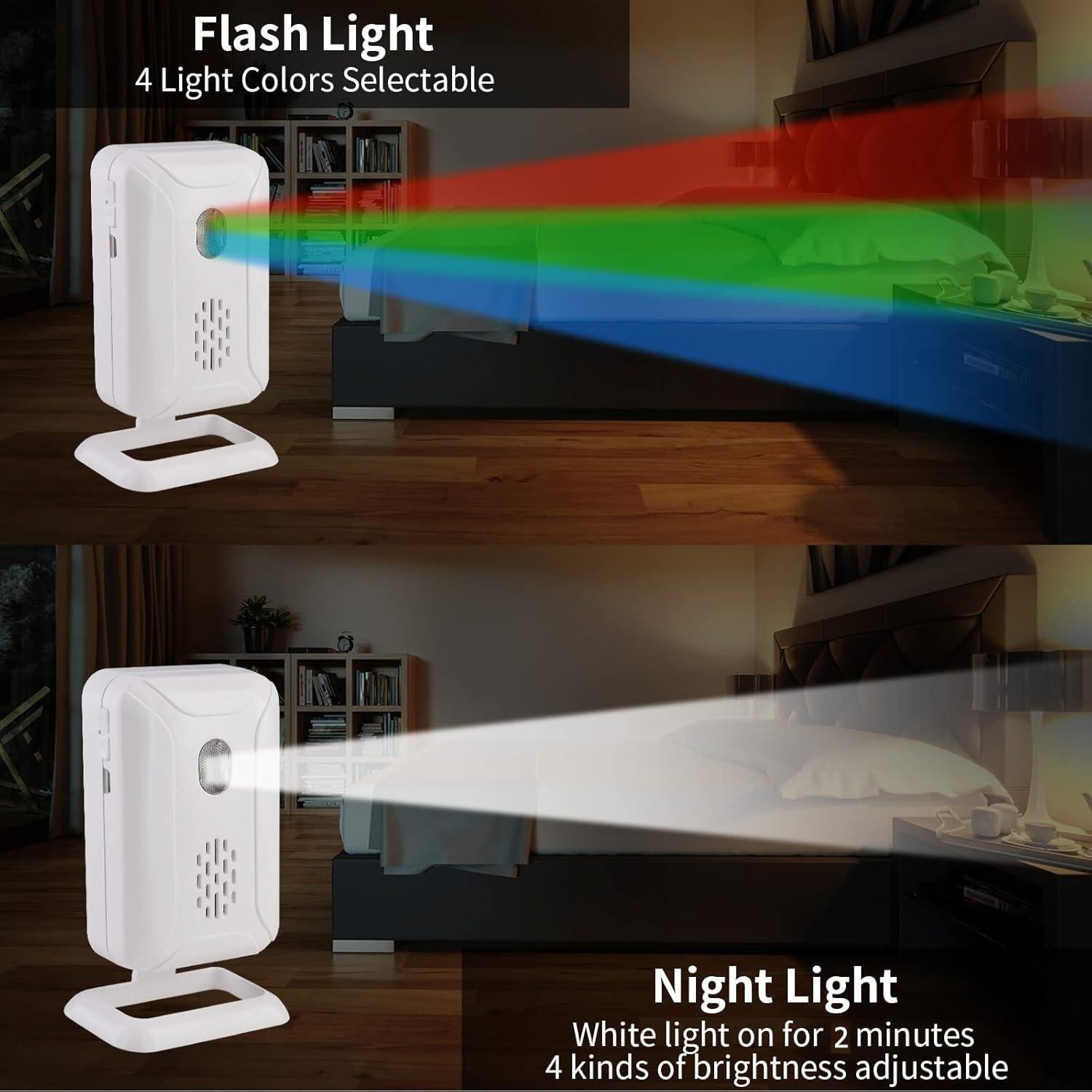 Timbre Inalámbrico KCMYTONER con Sensor de Movimiento 280m