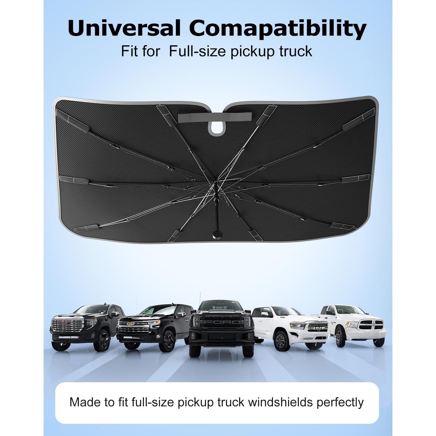 Parasol Weektic para Parabrisas de Camiones Pickup - 5 Capas