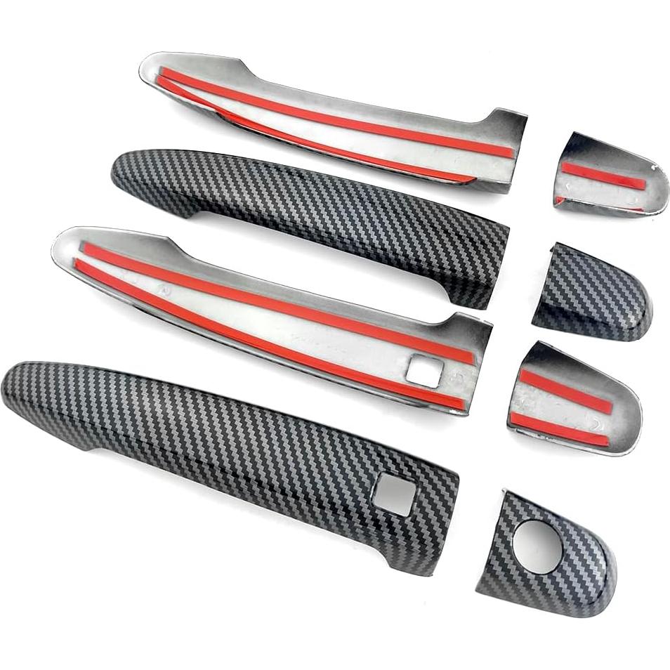 Cubierta de Manija de Puerta ABS Dakitita para Toyota Camry/Avalon/Sienna/Tacoma