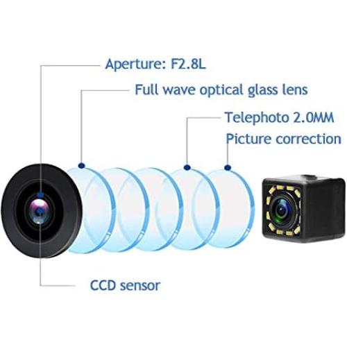 Cámara de visión trasera CCD a prueba de golpes Toyota 4Runner