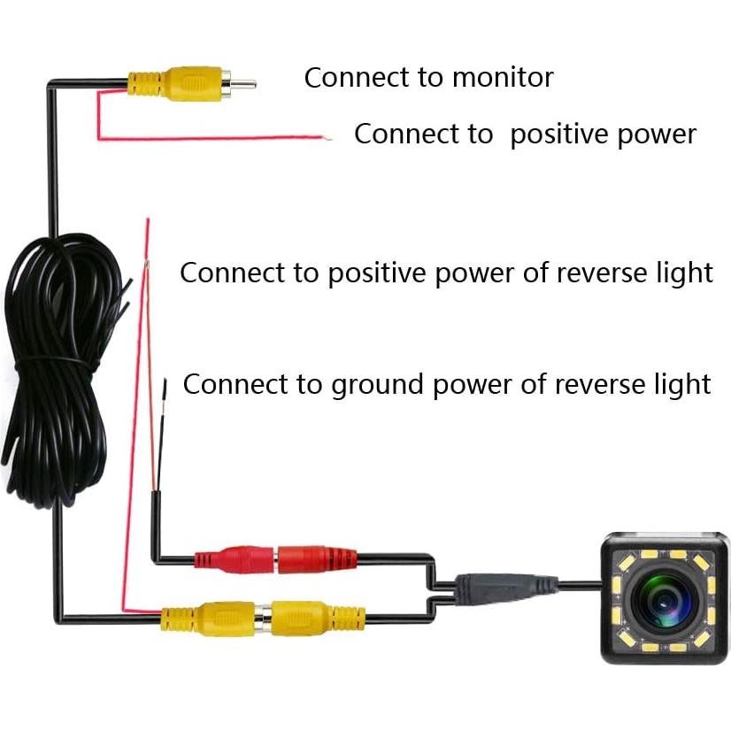 Cámara de visión trasera CCD a prueba de golpes Toyota 4Runner