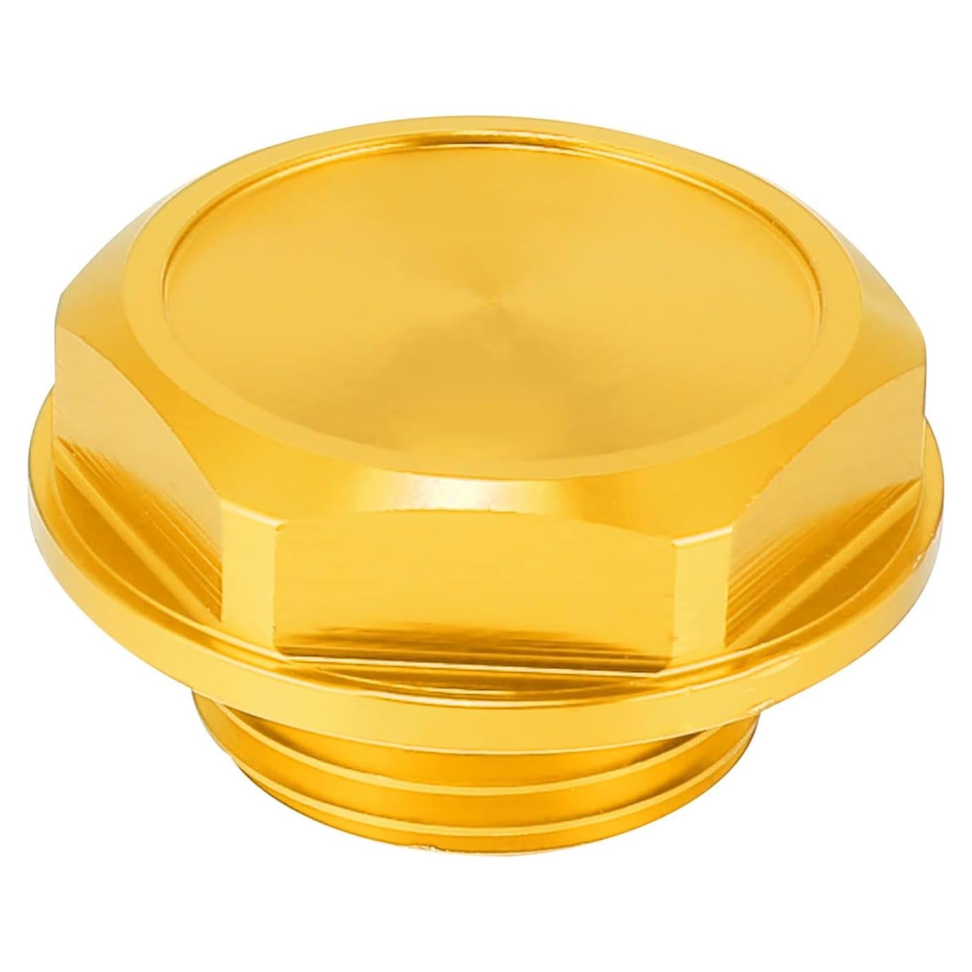 Tapa de Llenado de Aceite X AUTOHAUX Aluminio Dorado 31mm