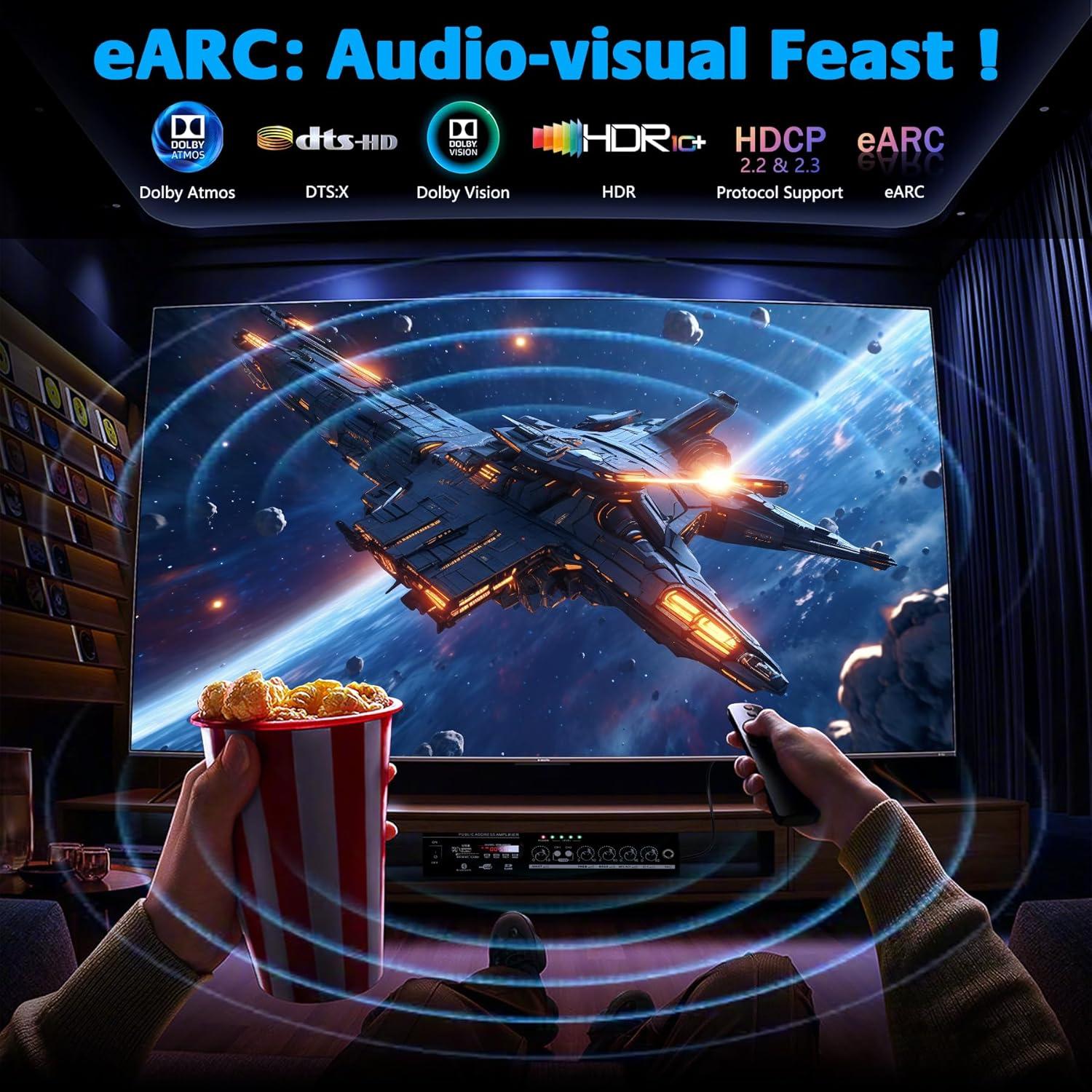 Cable HDMI 2M 8K 10K 4K 2.1 48Gbps HYairspy
