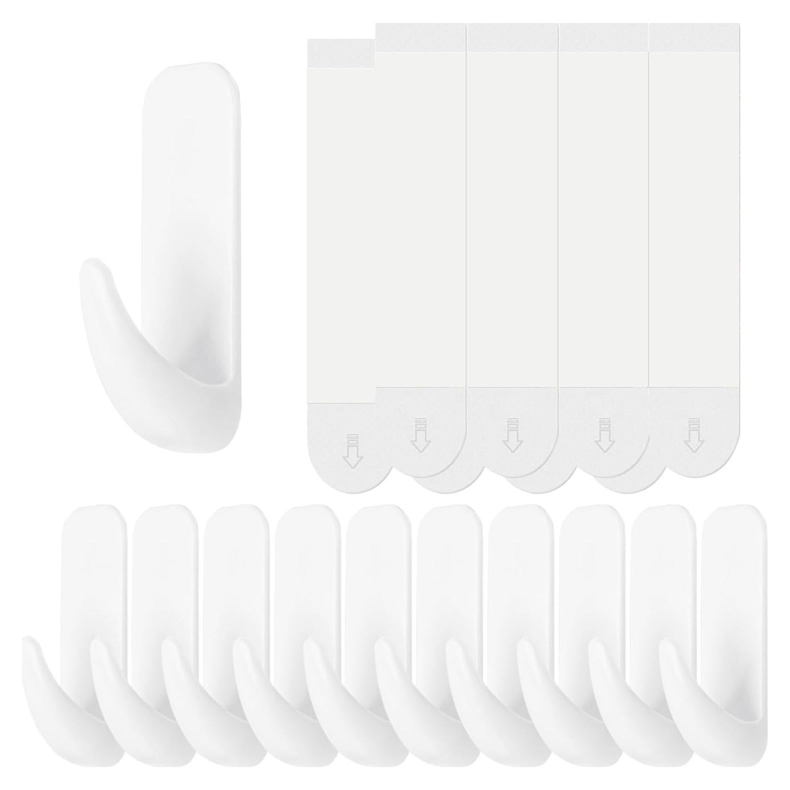 Ganchos de Pared Adhesivos Sinfuo 10 Ganchos Alta Resistencia