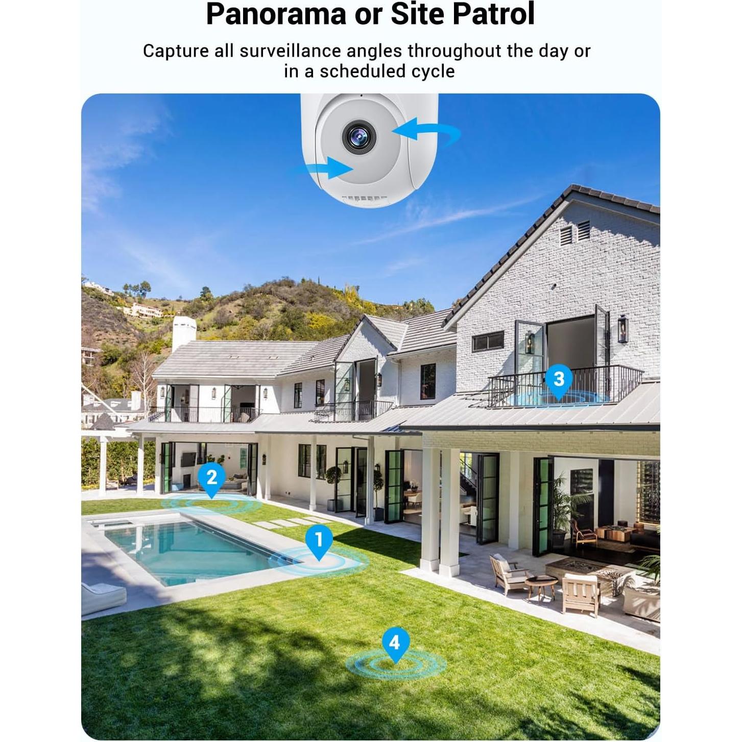 Cámara de Seguridad Inalámbrica Rocktone Tipo Bombilla 1080p