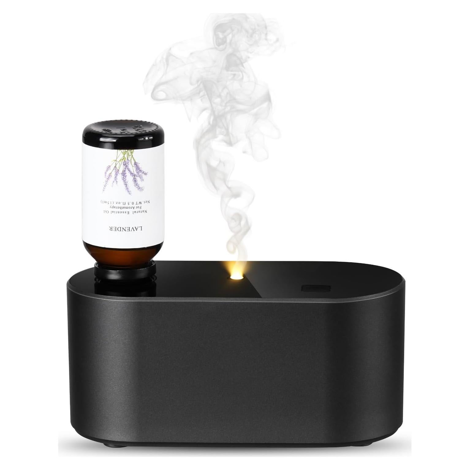 Difusor de Aceite Esencial Sin Agua Nexalithron Negro 20ml