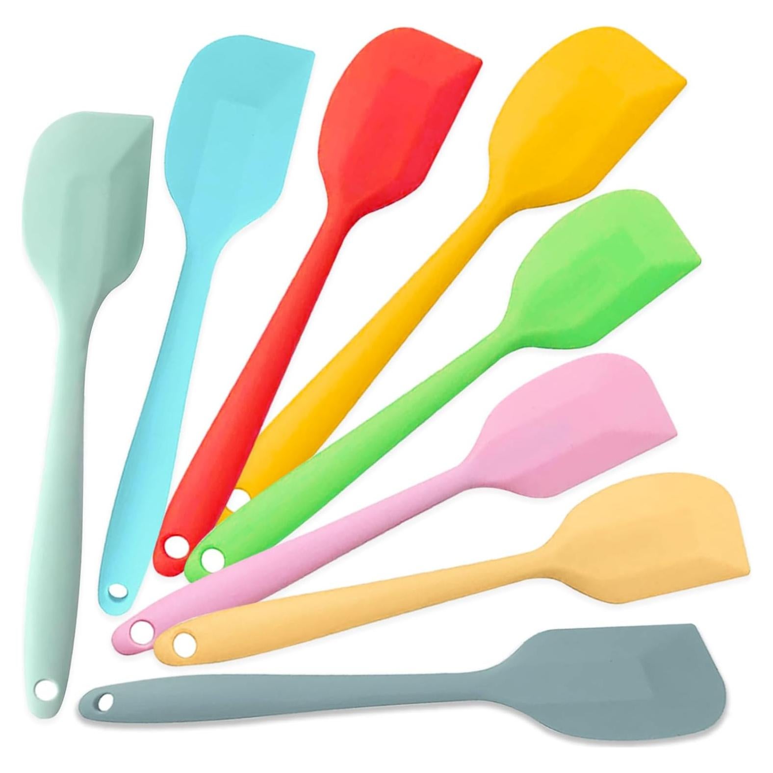 Set de 8 Espátulas de Silicona KAKAMINA 28 cm Antiadherentes