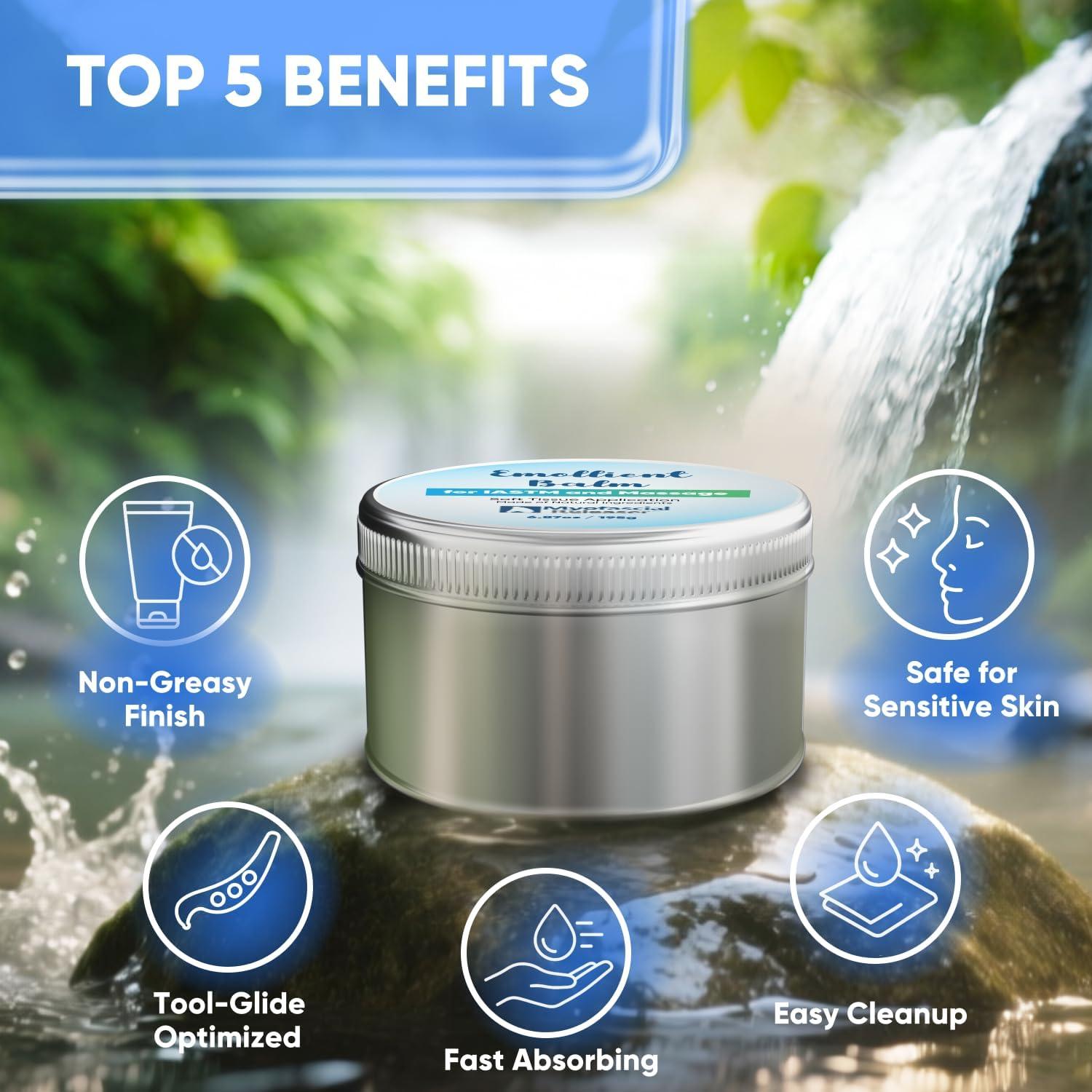 Bálsamo Emoliente para Masaje Liberador Miofascial 100g