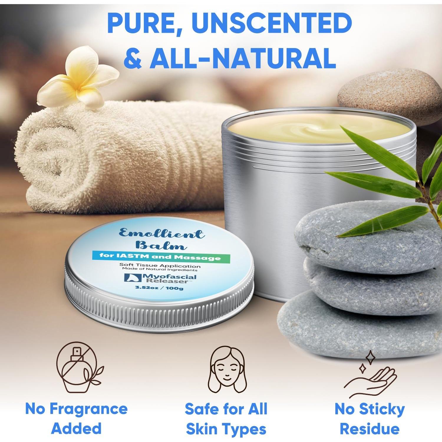 Bálsamo Emoliente para Masaje Liberador Miofascial 100g