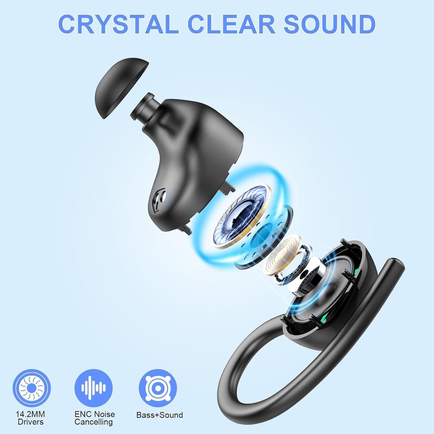 Auriculares Inalámbricos Lrecat i21 Bluetooth 5.3 IP7 48 Horas