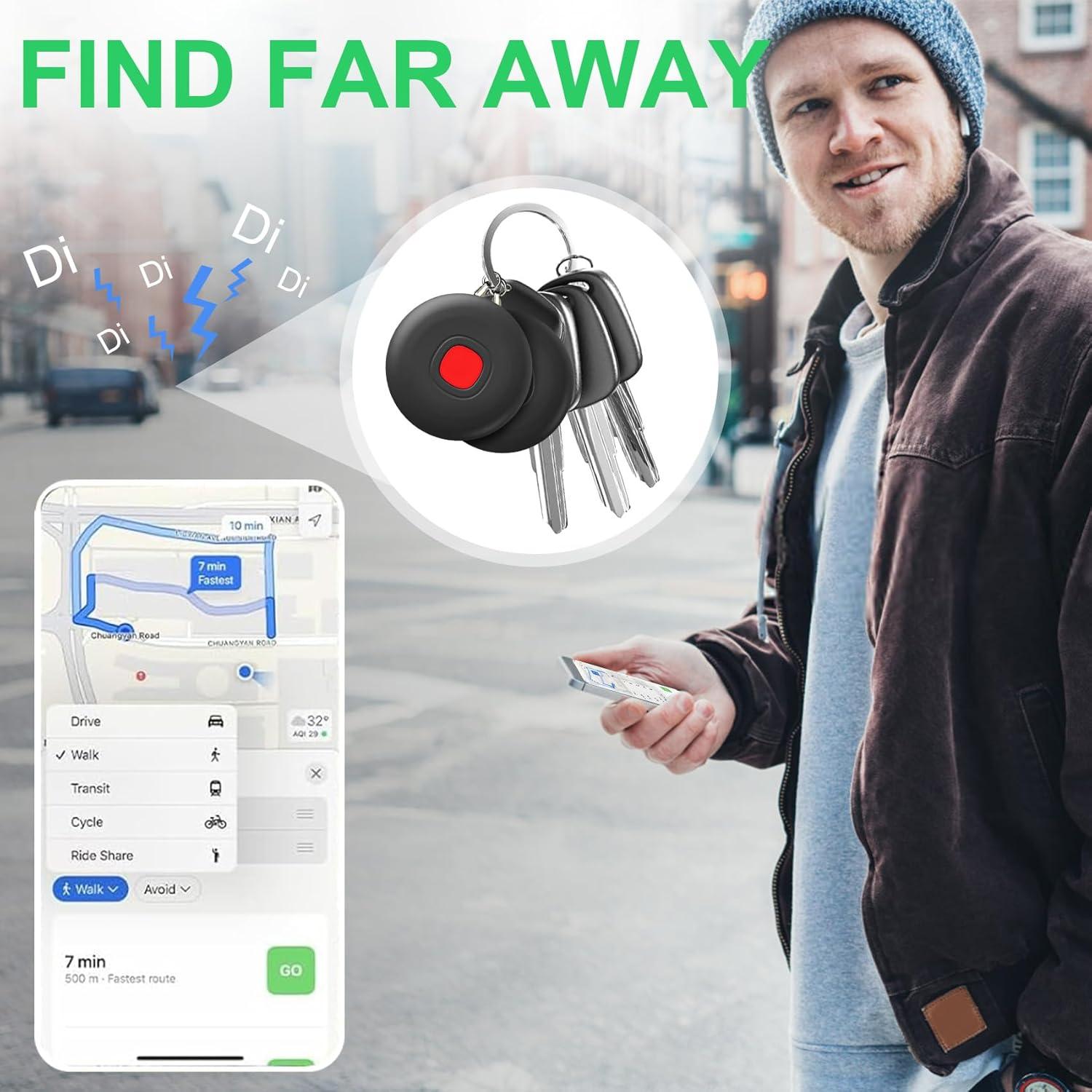 Localizador Bluetooth Fortunepro Air 4 Pack IP68 Negro