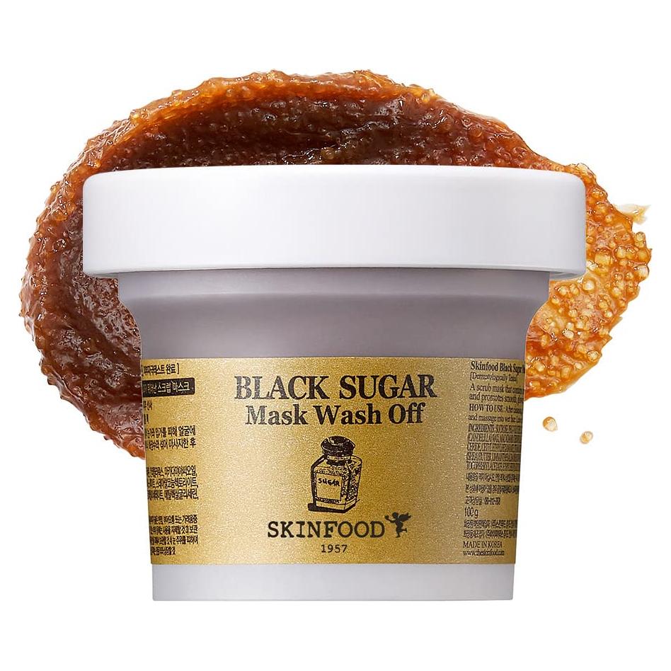 Mascarilla Exfoliante de Azúcar Negro Skinfood 100g