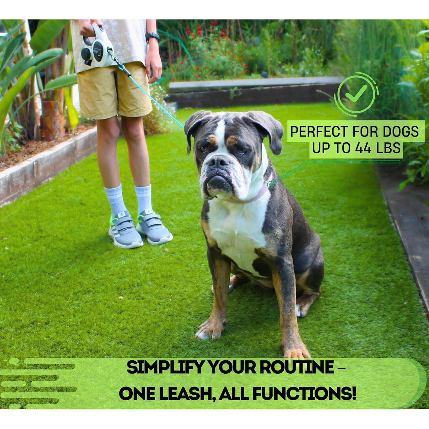 Correa Retráctil Snuggle Paws 5m para Perros hasta 20kg