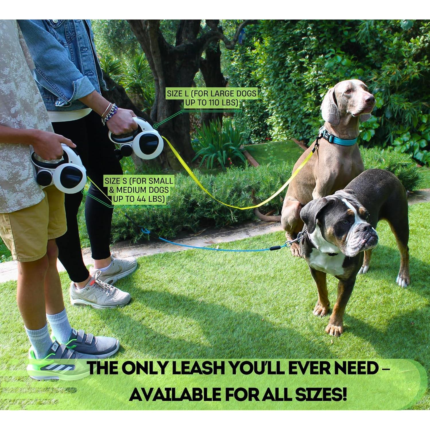 Correa Retráctil Snuggle Paws 5m para Perros hasta 20kg