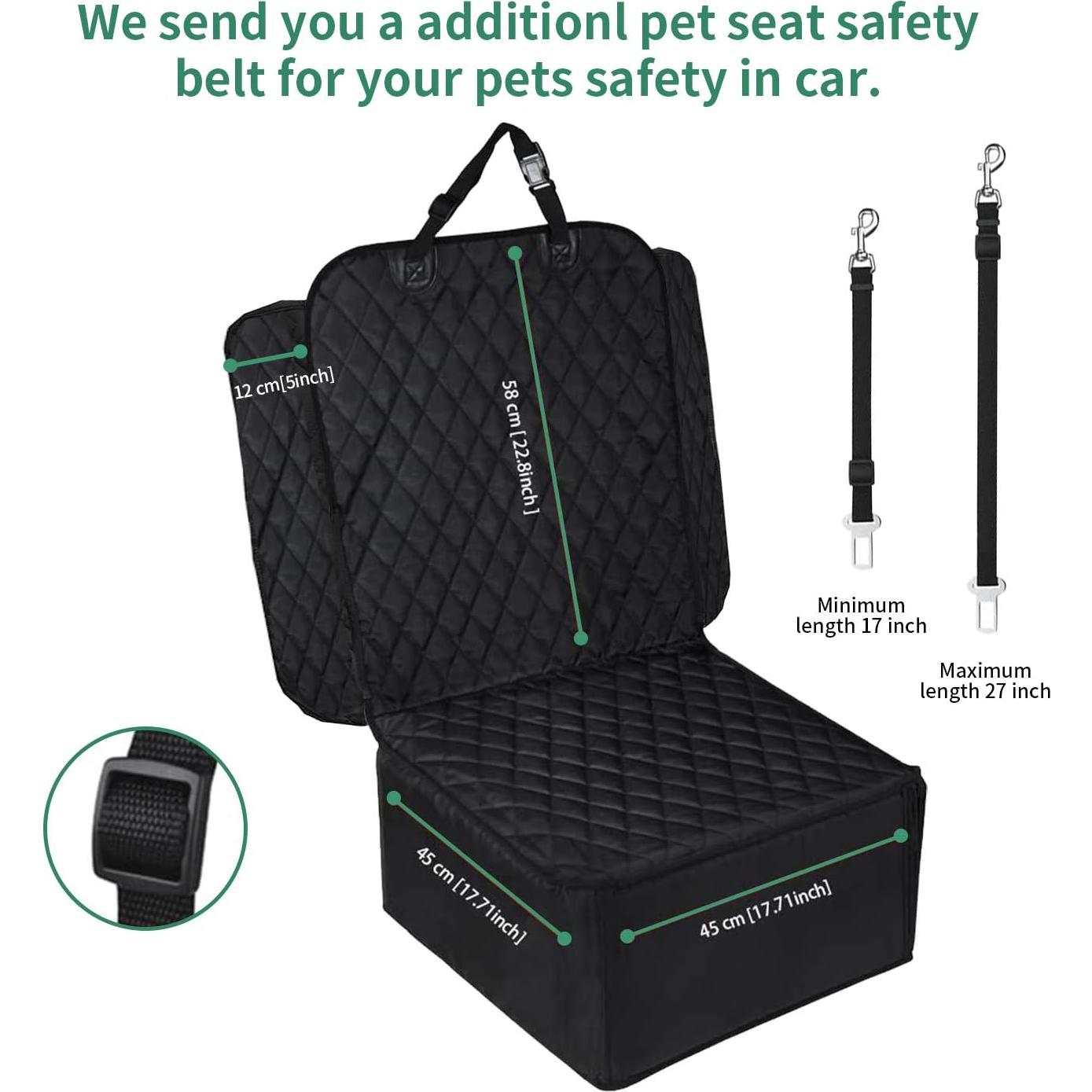 Cubierta de Asiento Frontal Impermeable UPSTONE para Mascotas