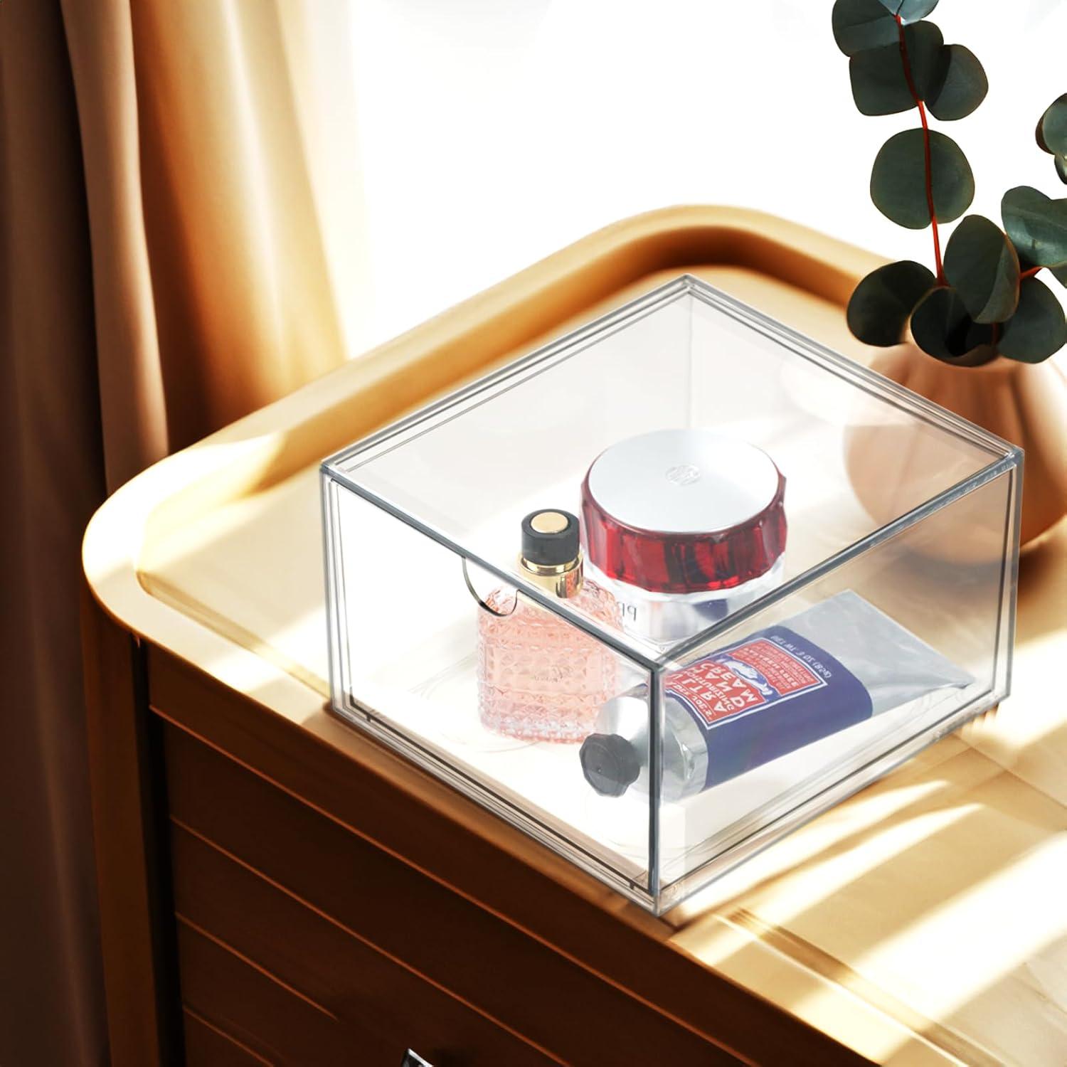 Organizador de Maquillaje Acrílico ZEXALOR 10 Cajones 16.5 cm