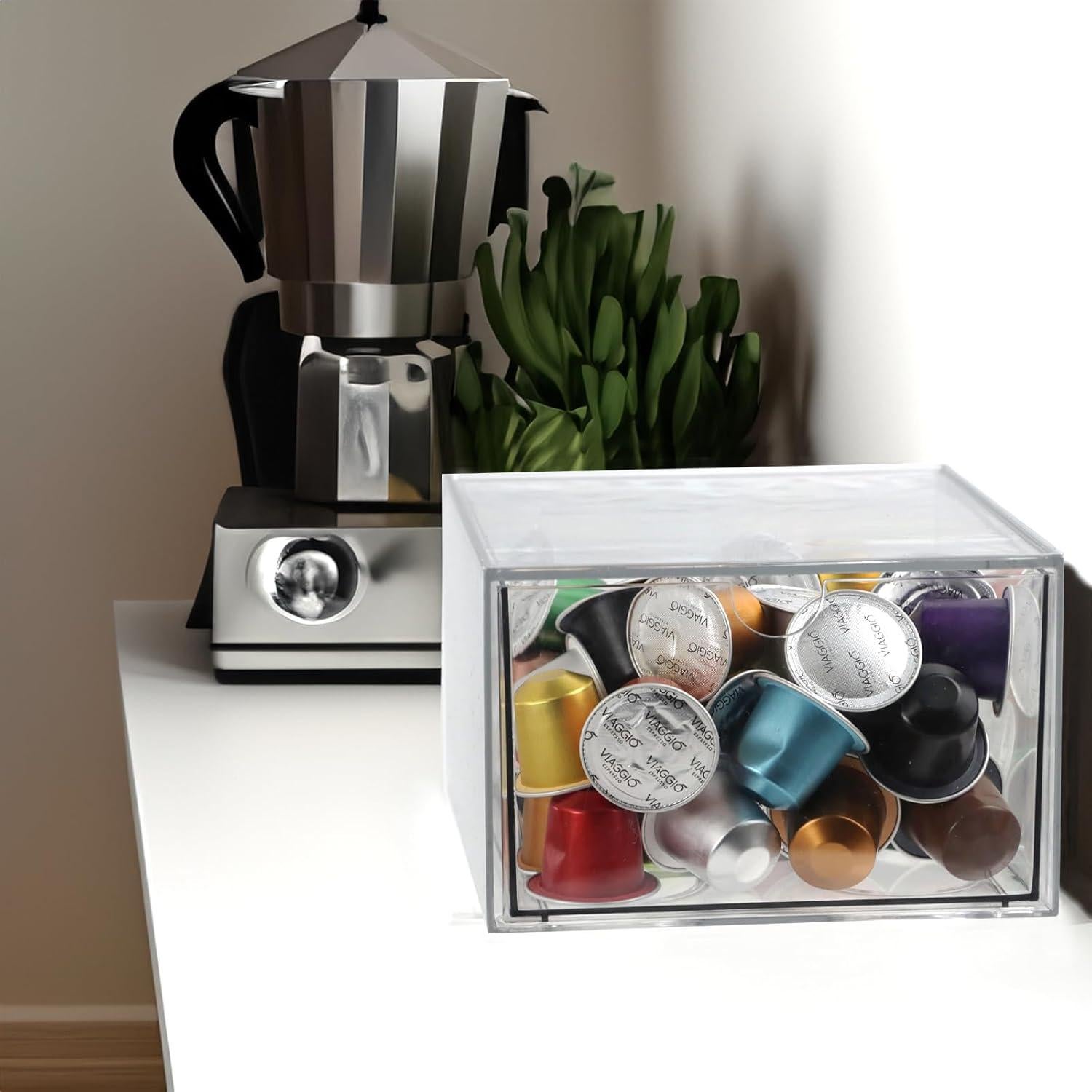 Organizador de Maquillaje Acrílico ZEXALOR 10 Cajones 16.5 cm