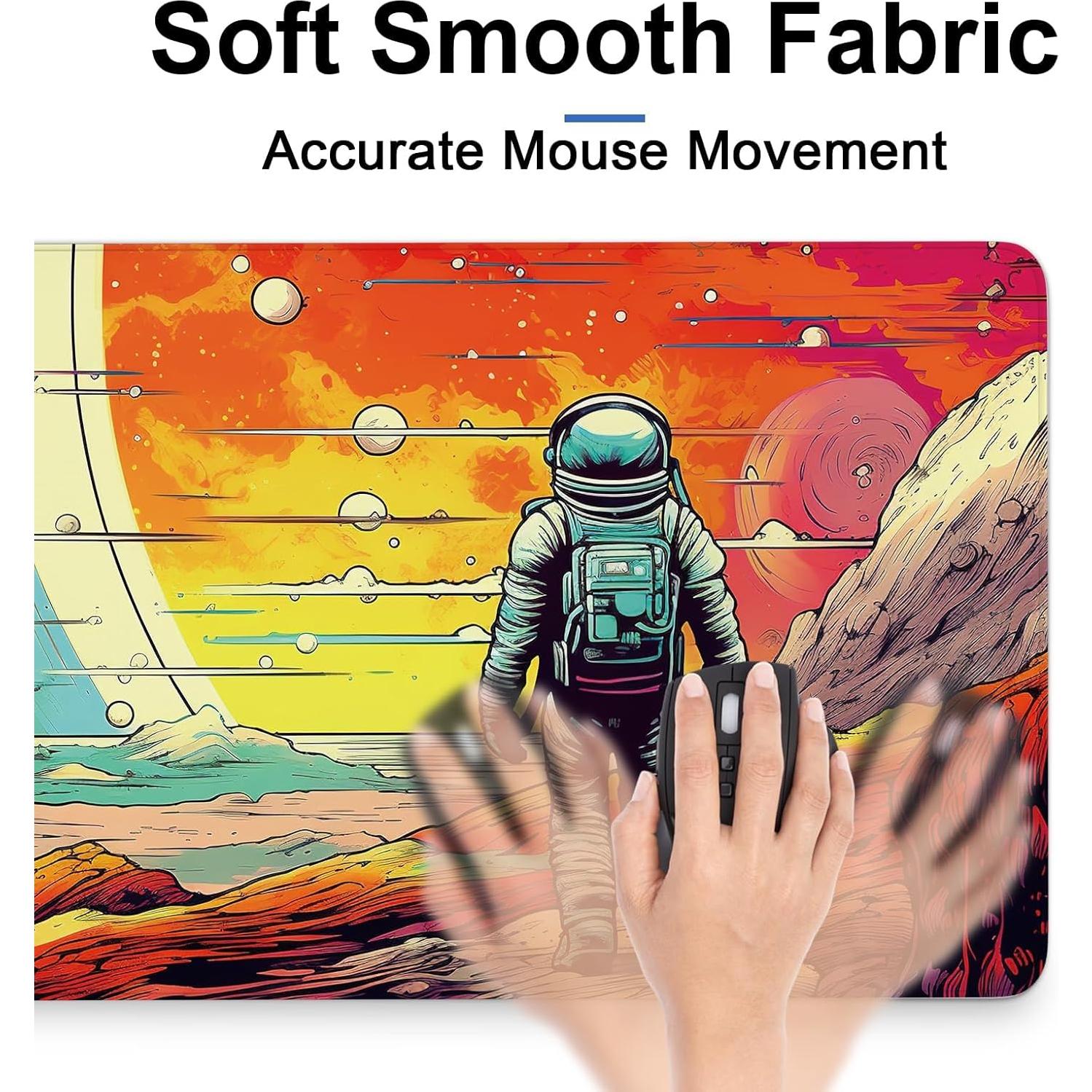 Alfombrilla de Ratón Grande DONBEIDIU Astronauta 80x30 cm