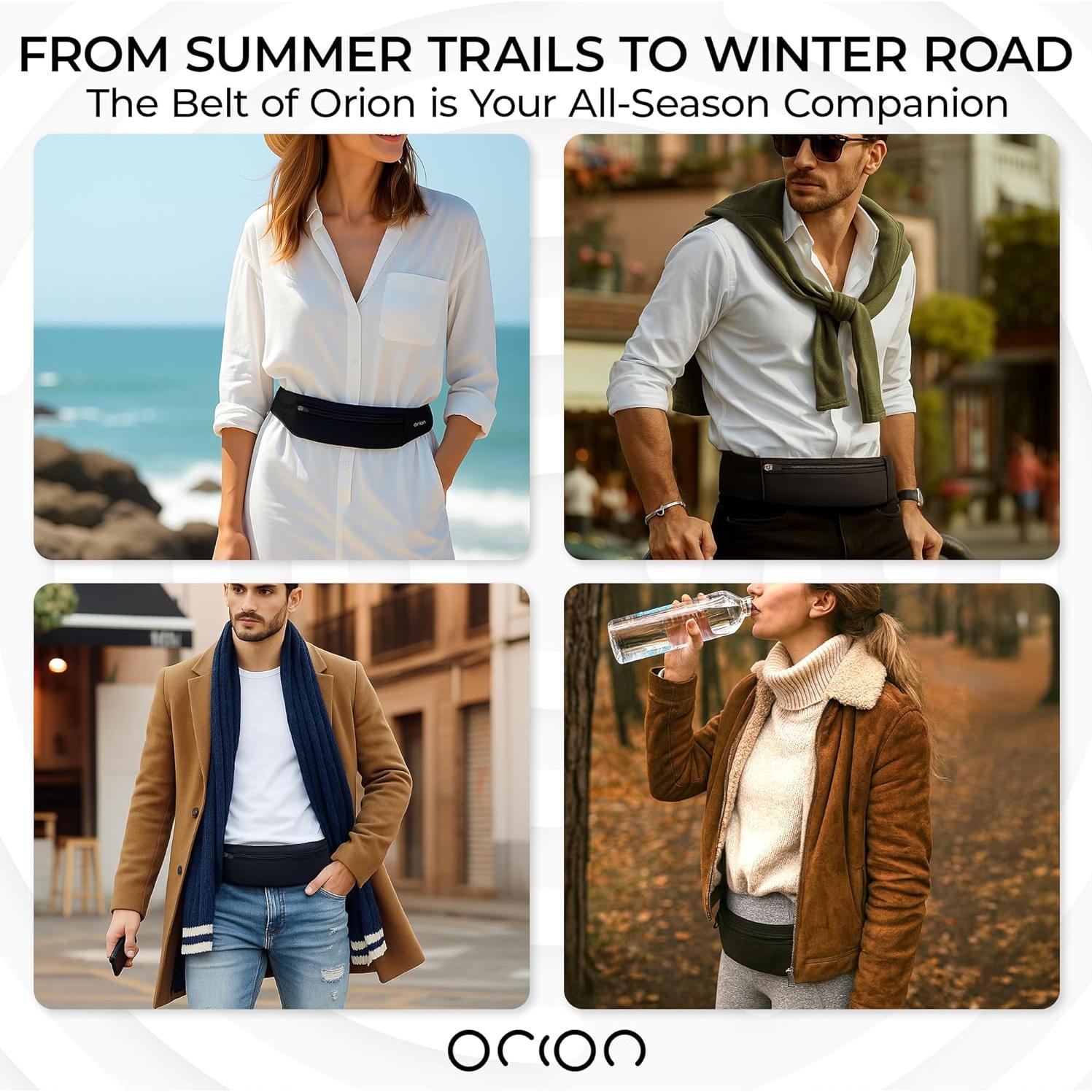 Cinturón de Correr y Riñonera Slim Expertos en Mente y Cuerpo